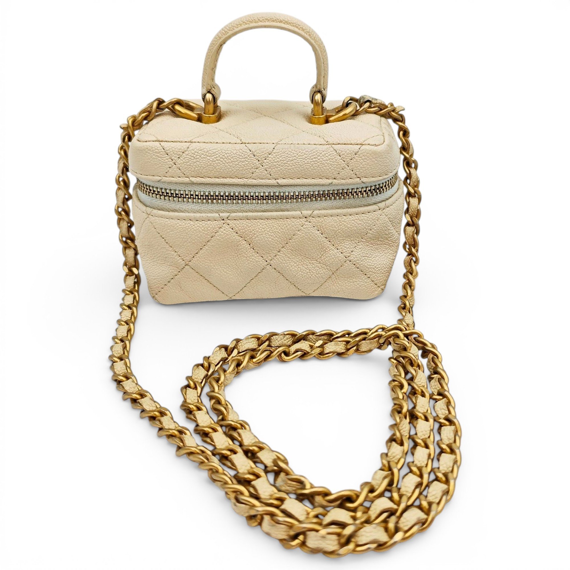 Leather handbag