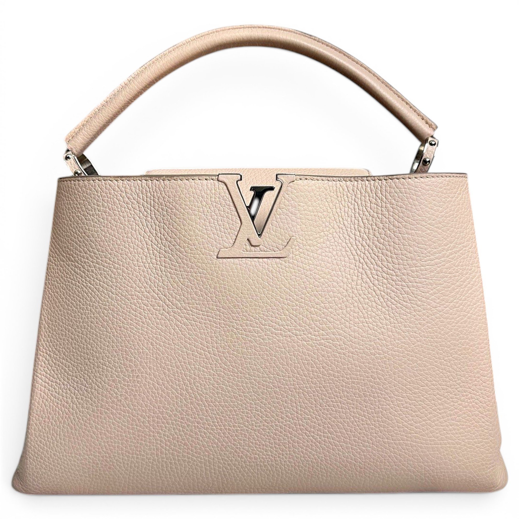 Capucines leather handbag