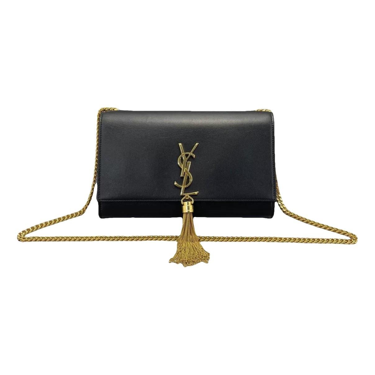 Pompom Kate leather crossbody bag