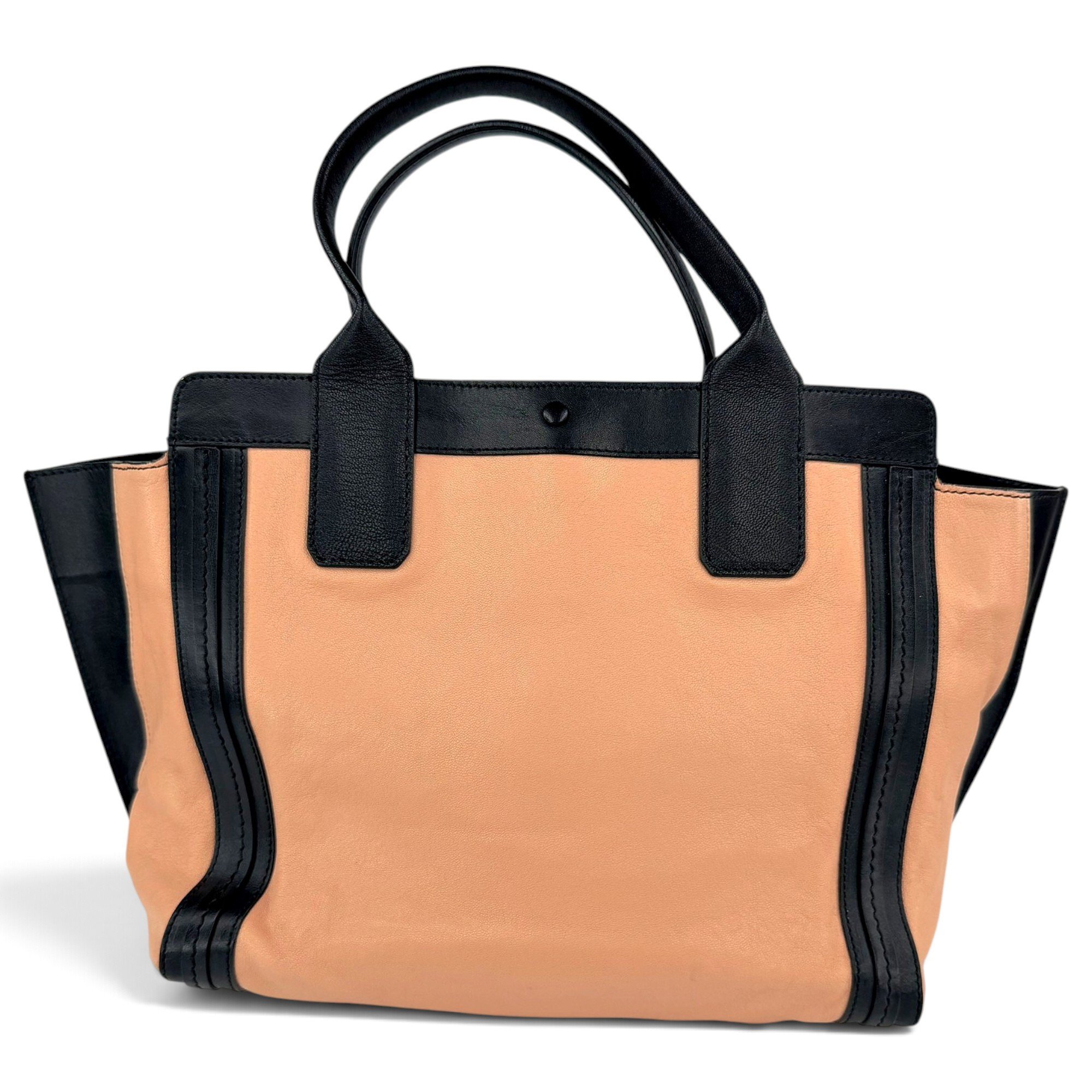 Leather tote