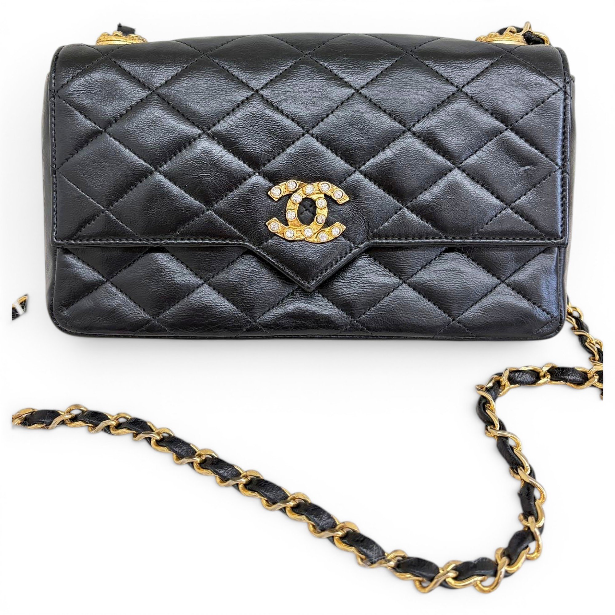 Wallet On Chain Timeless/Classique leather crossbody bag