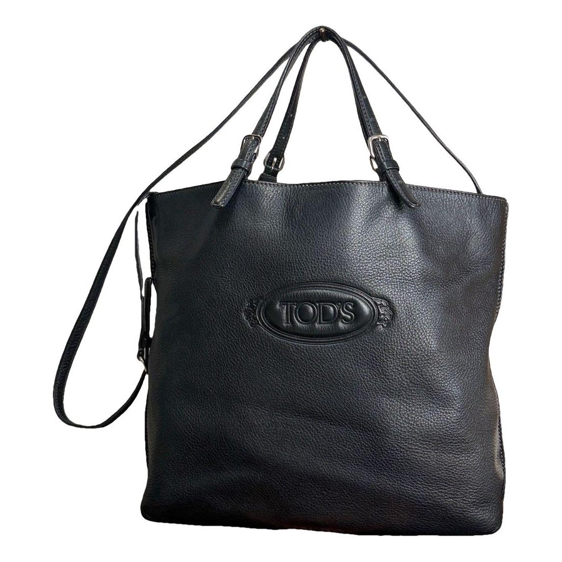 Leather tote