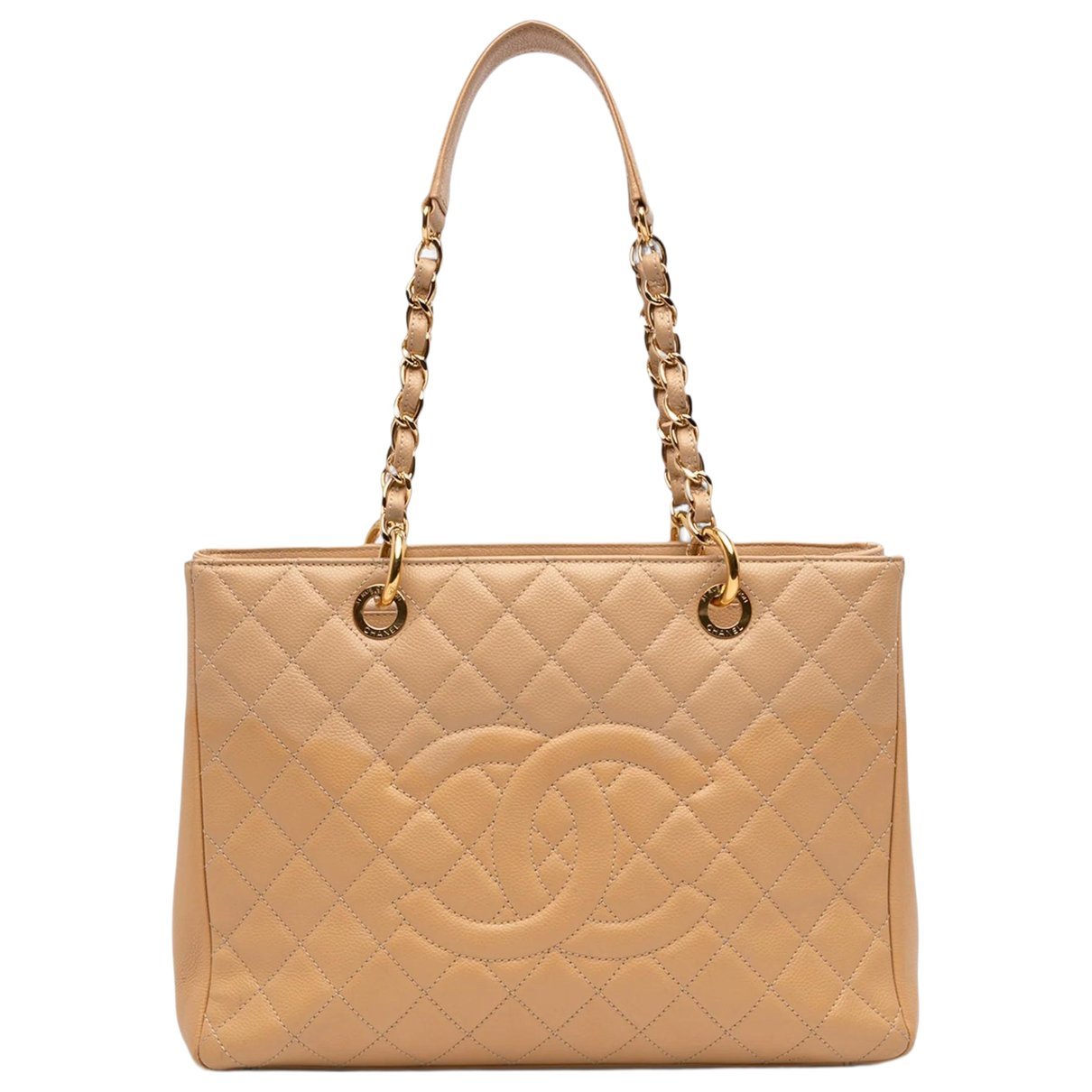 Grand shopping leather bag