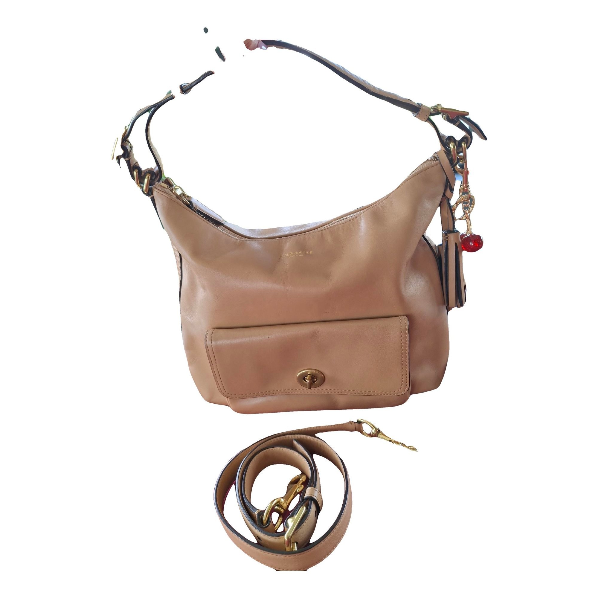 Leather crossbody bag