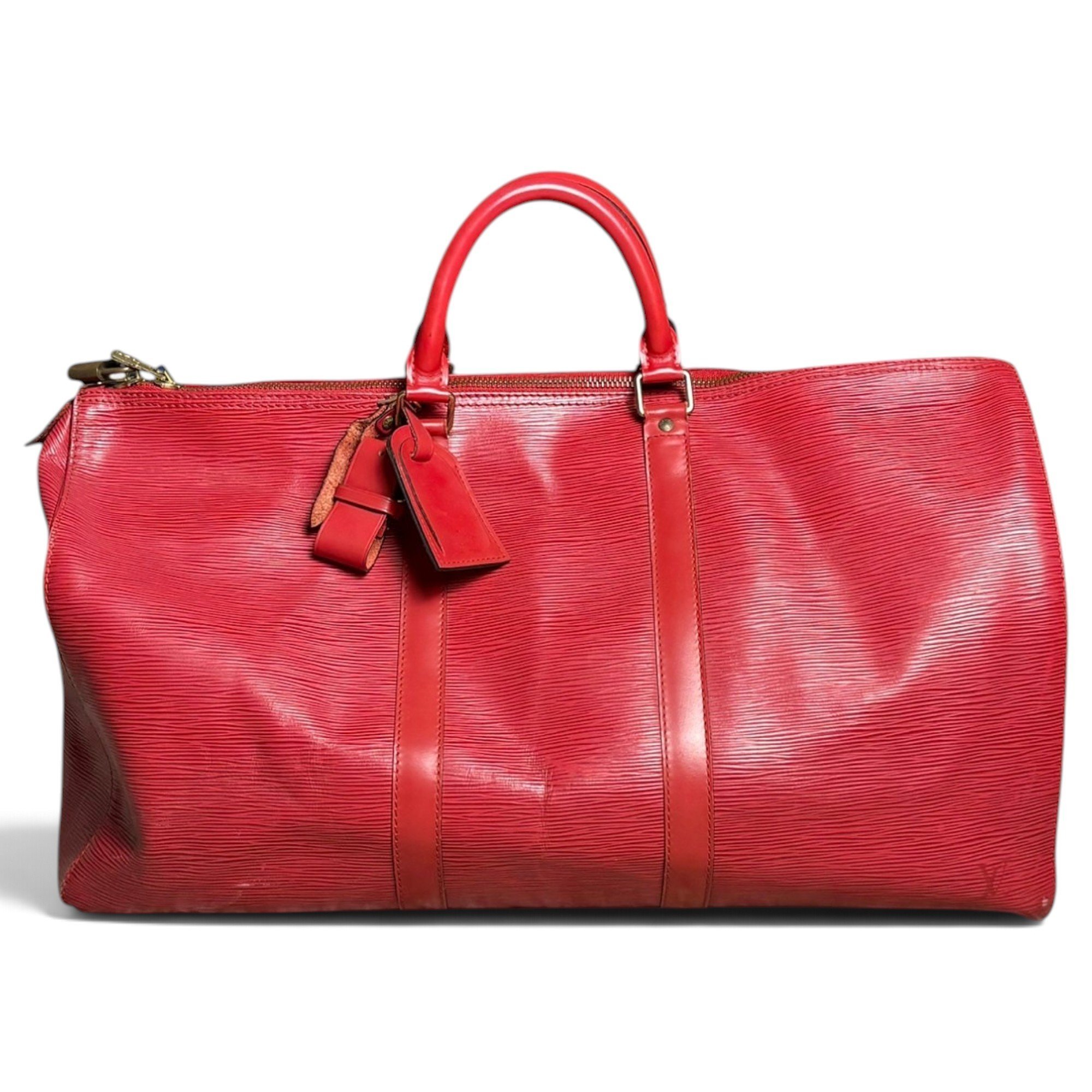 Keepall leather 48h bag
