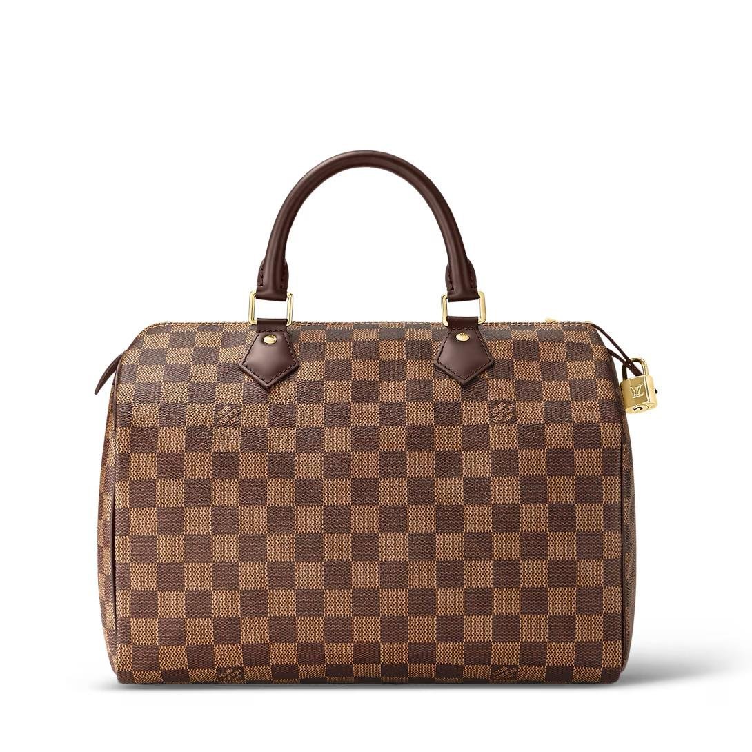 Speedy leather handbag