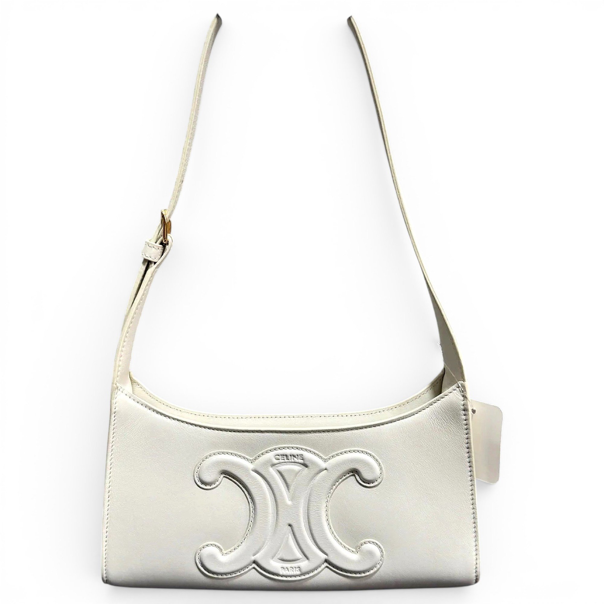 Triomphe leather handbag