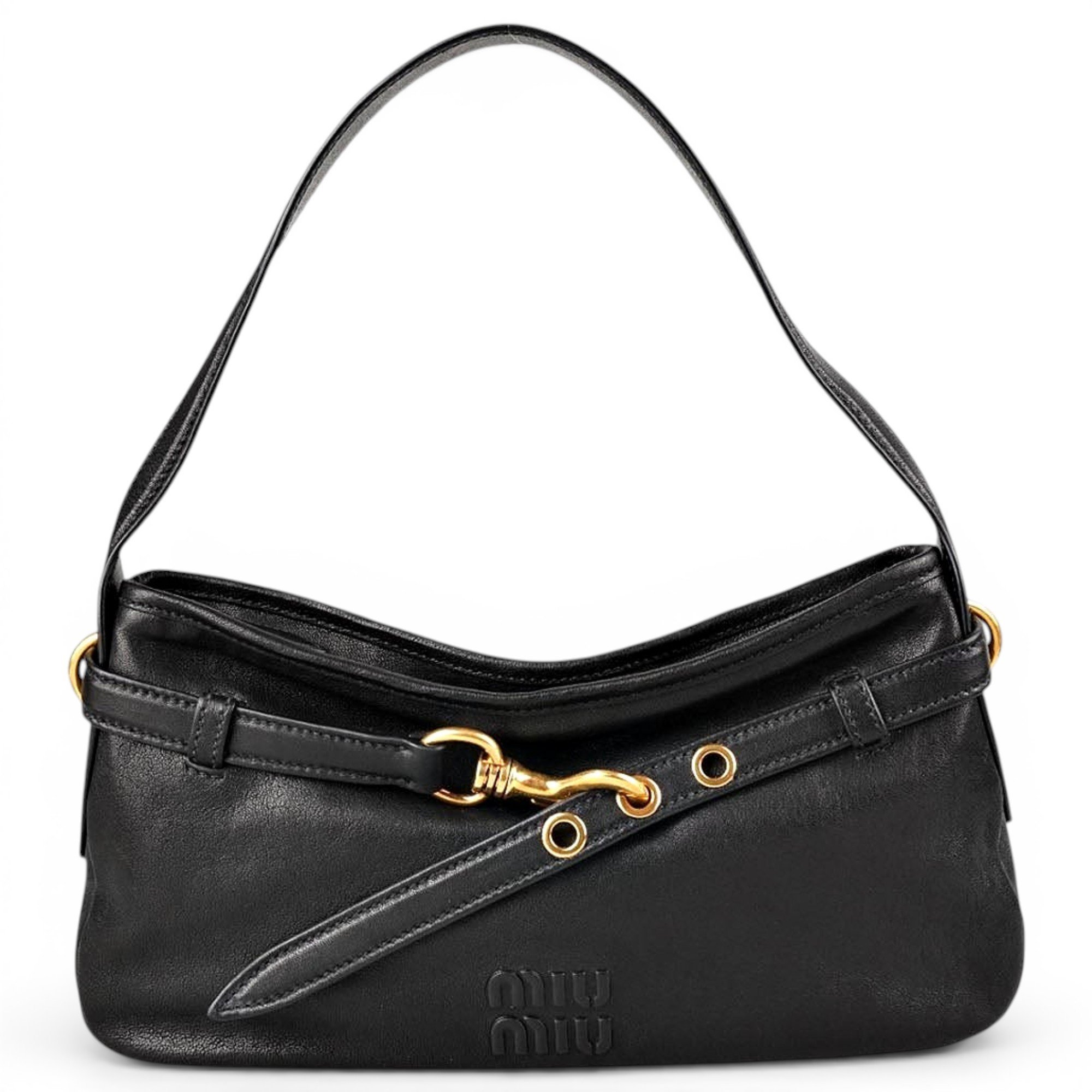 Leather crossbody bag