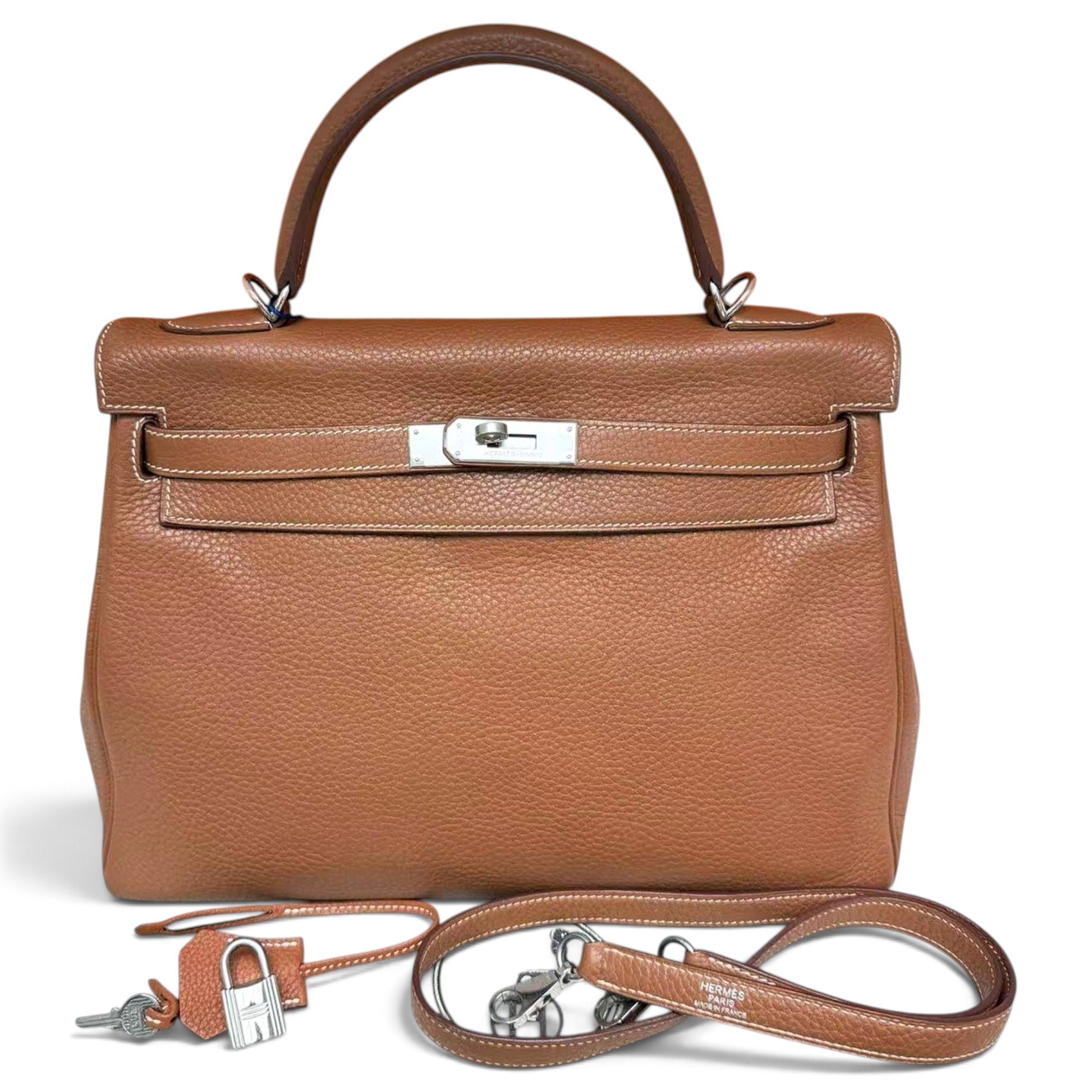 Kelly 35 leather handbag