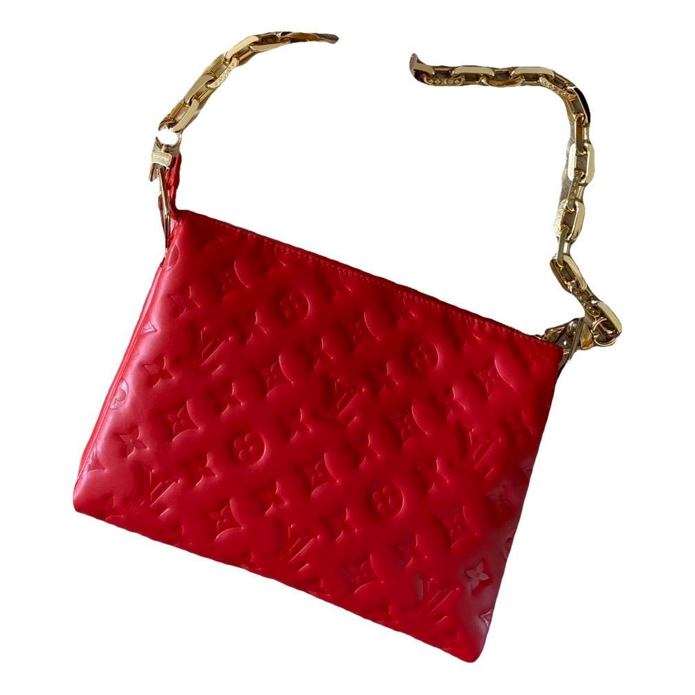 Coussin leather bag