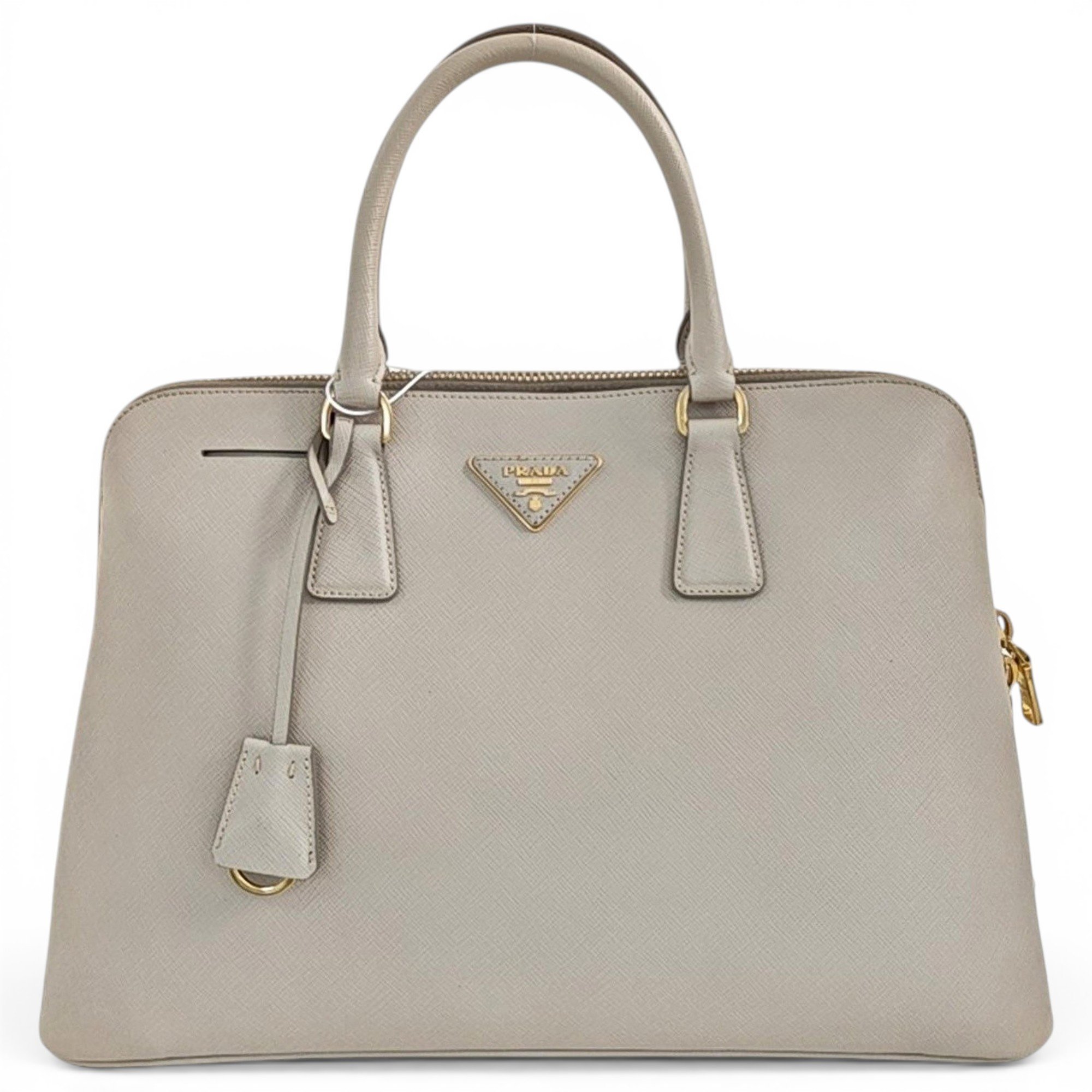 Promenade leather handbag