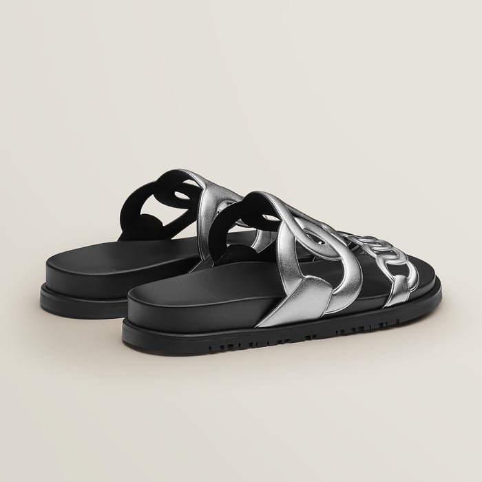 Gris Argenté Extra Sandal