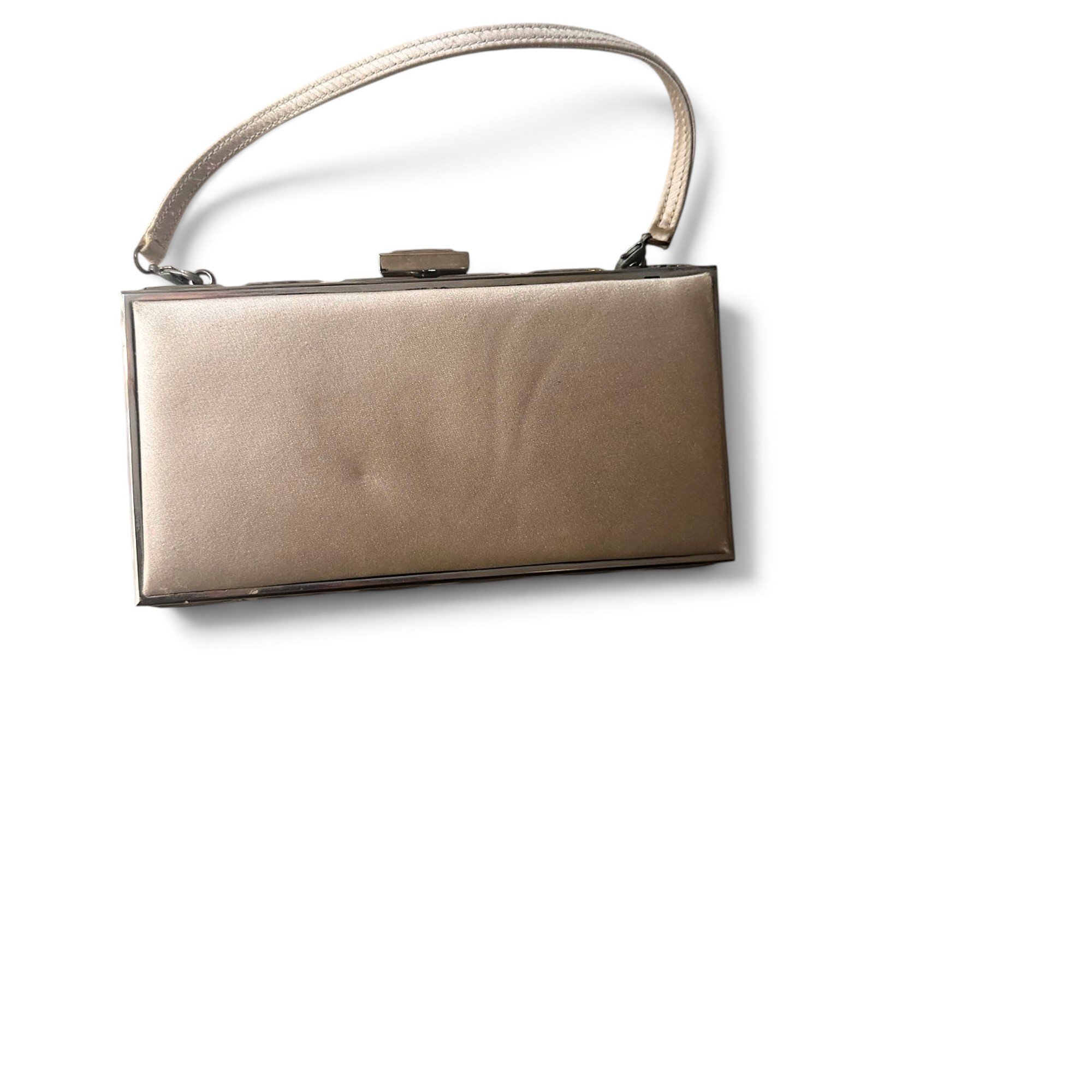 Silk clutch bag
