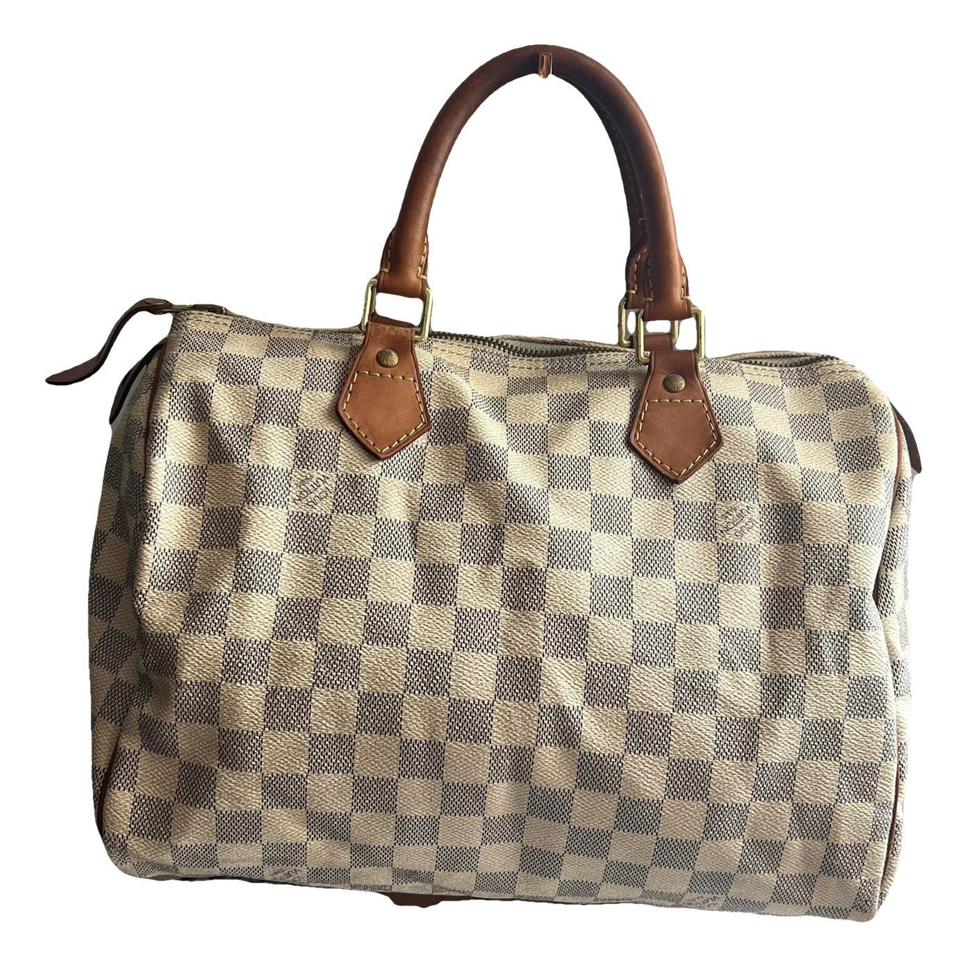 Speedy leather handbag
