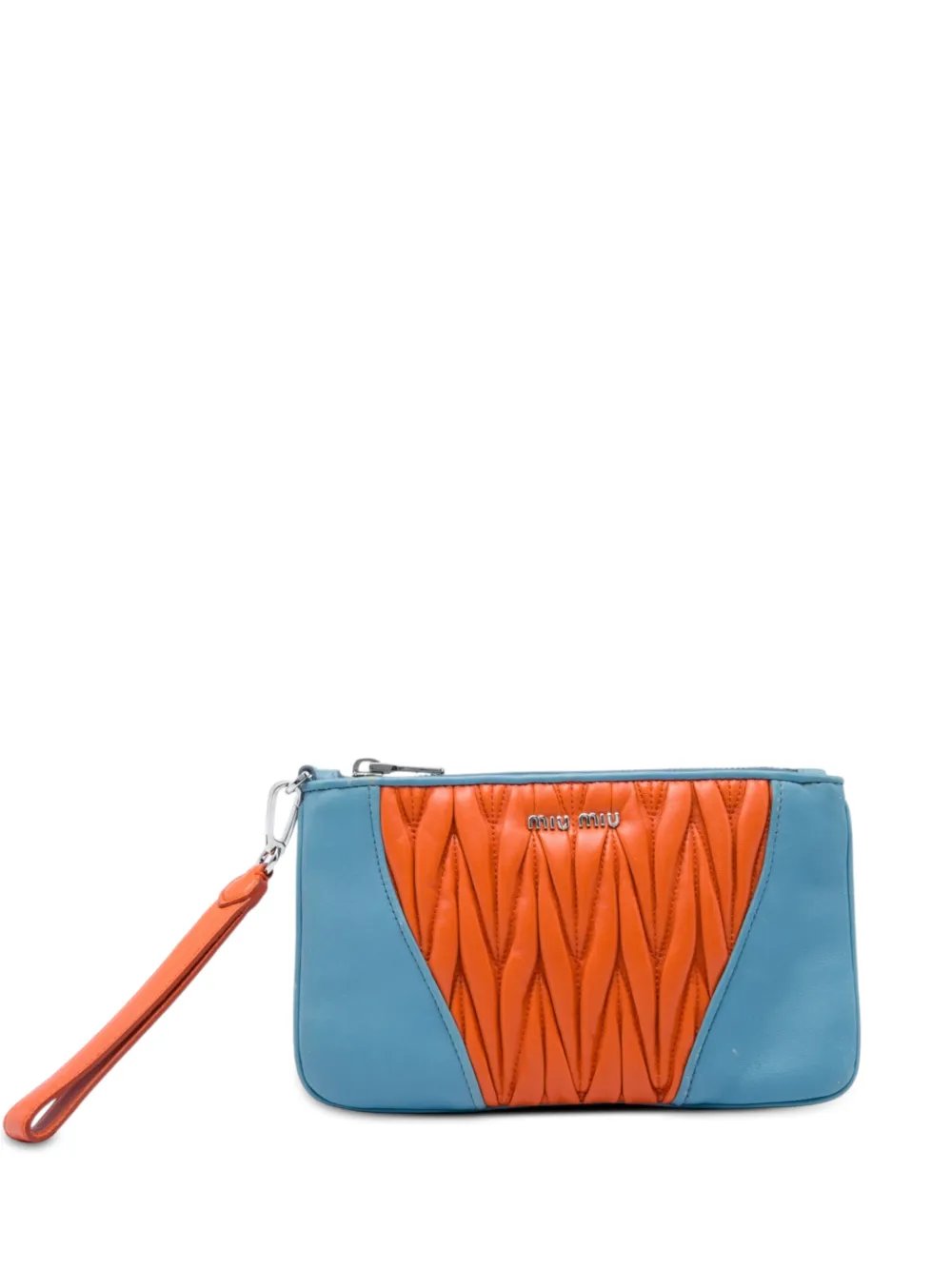2010-2026 Bicolor Matelasse Nappa clutch bag
