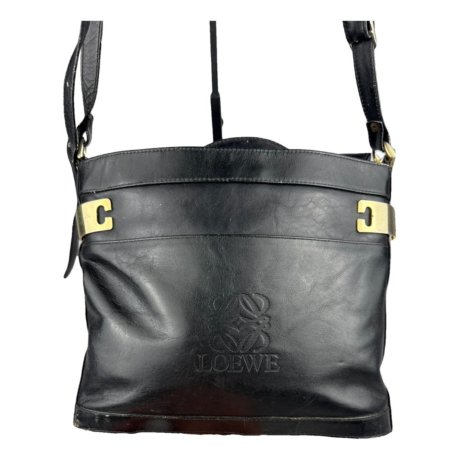 Leather handbag
