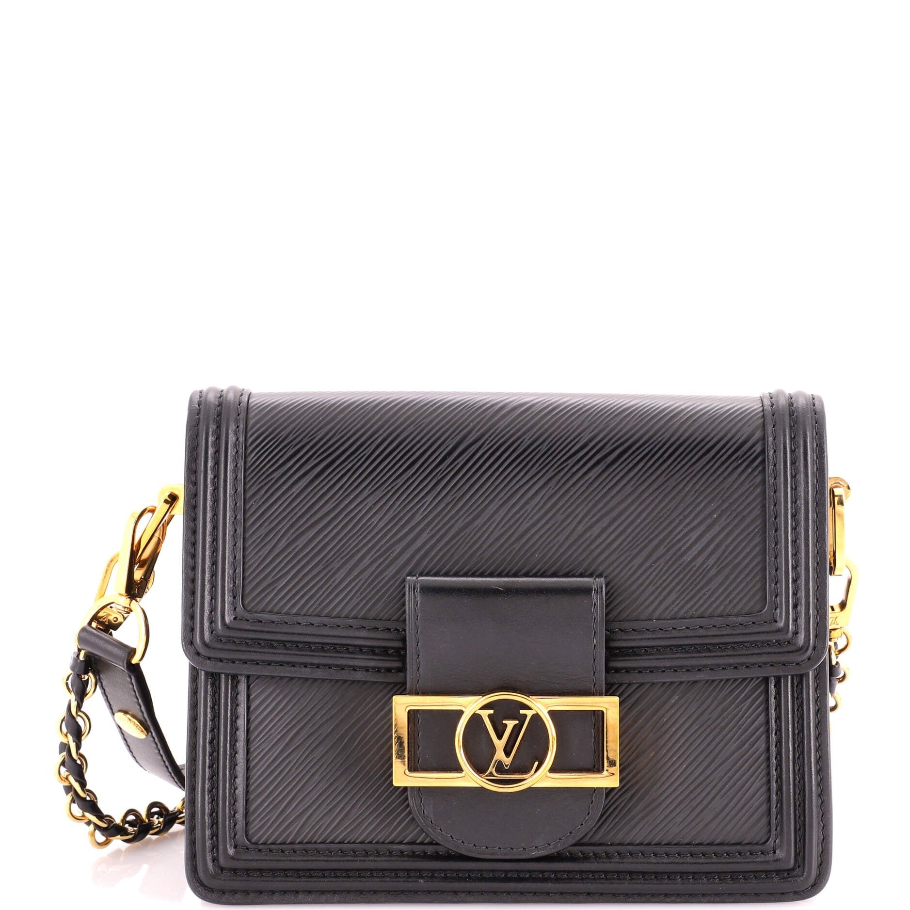Dauphine Shoulder Bag Epi Leather Mini