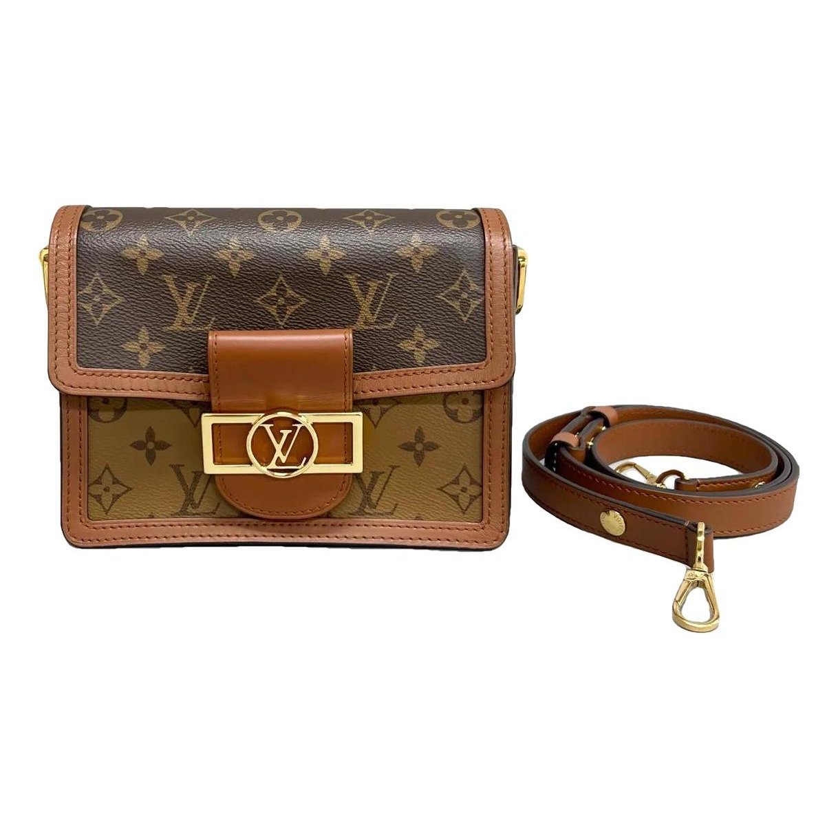 Dauphine leather mini bag