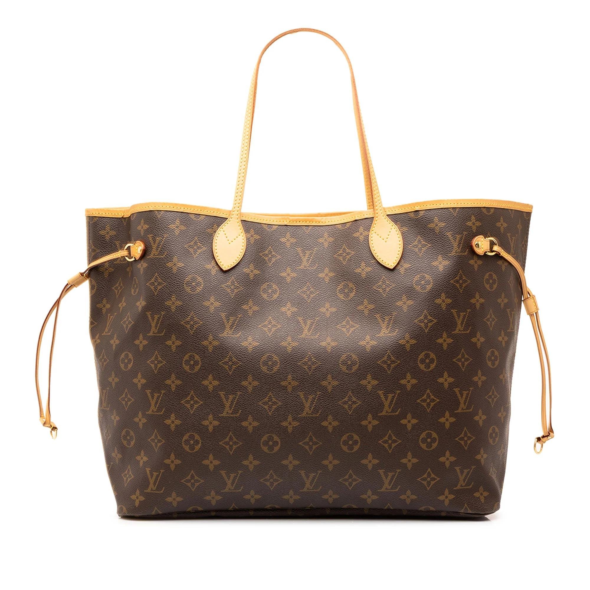 Neverfull leather handbag