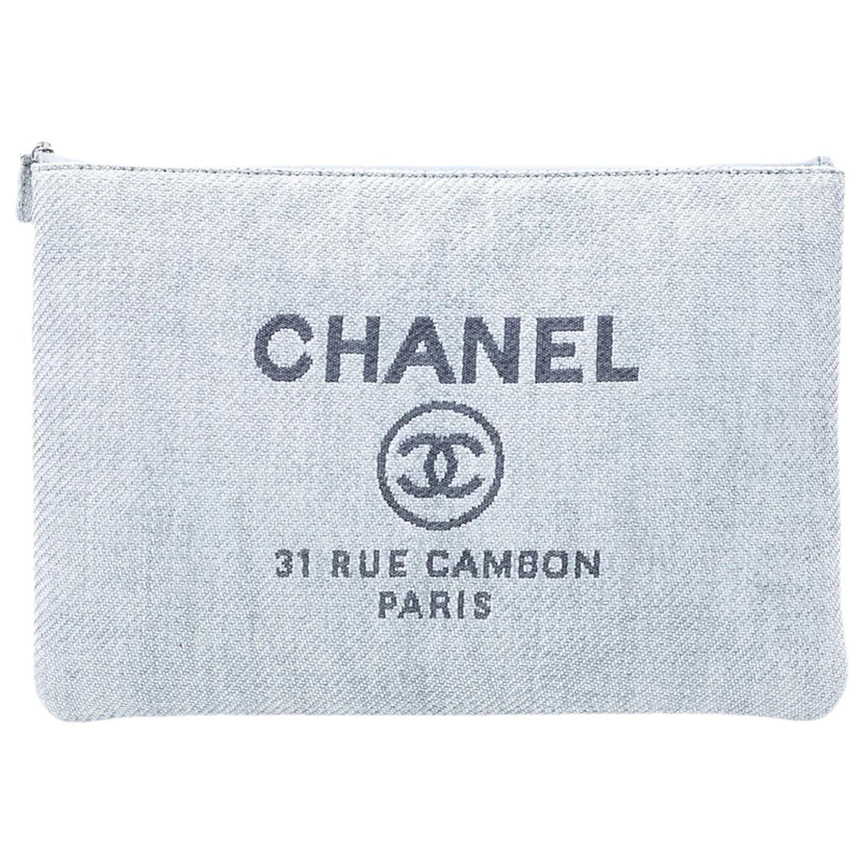 Deauville cloth clutch bag