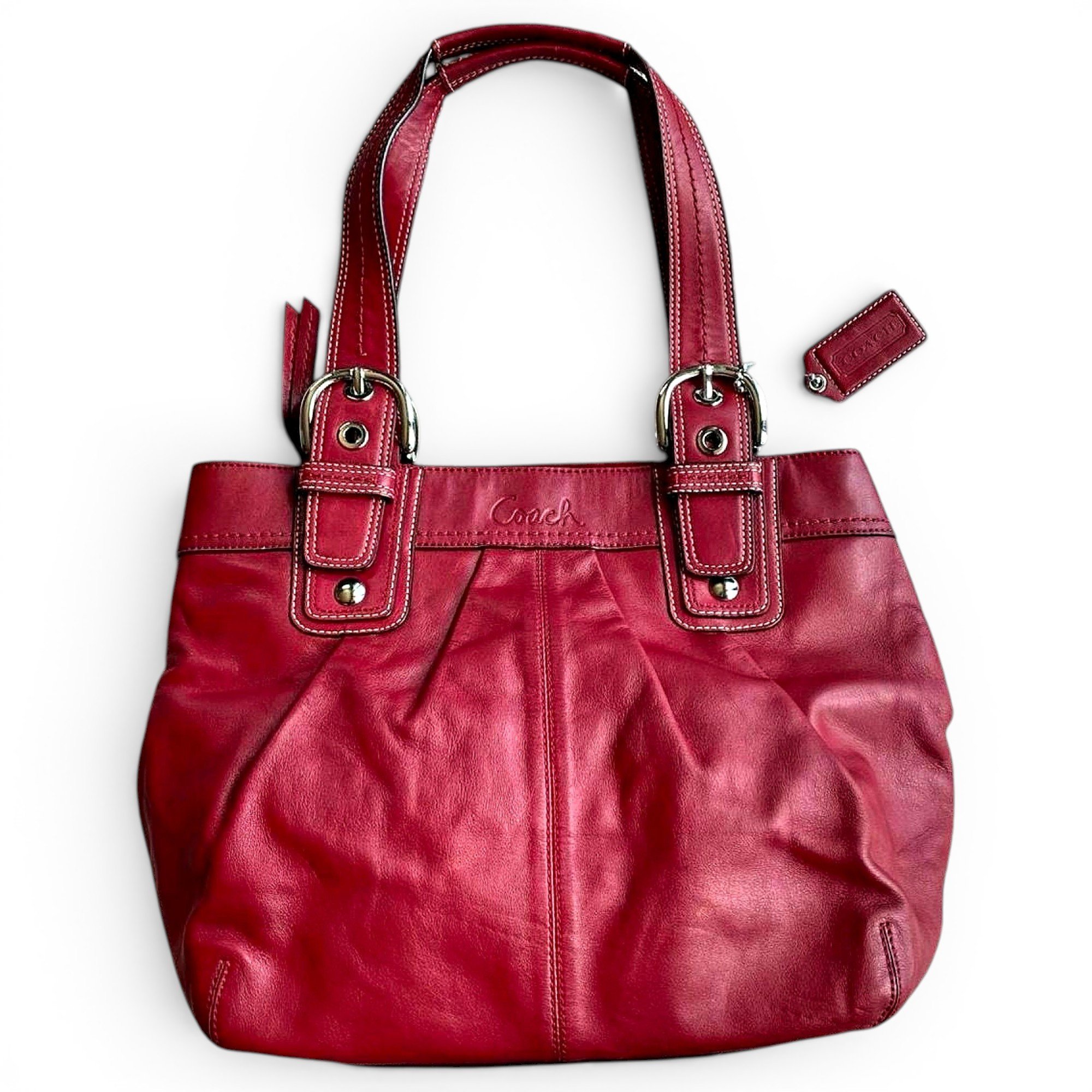 Leather handbag