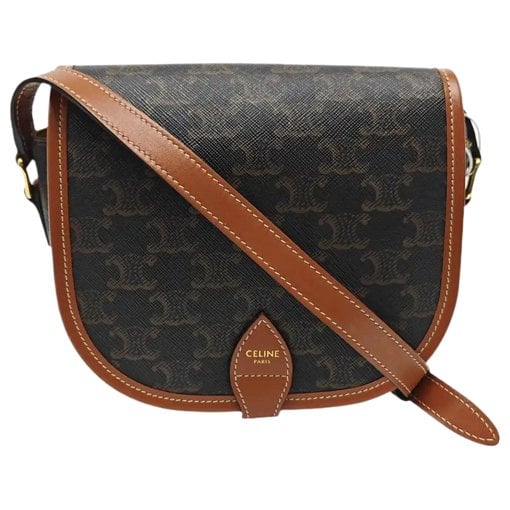 Celine Folco leather crossbody bag