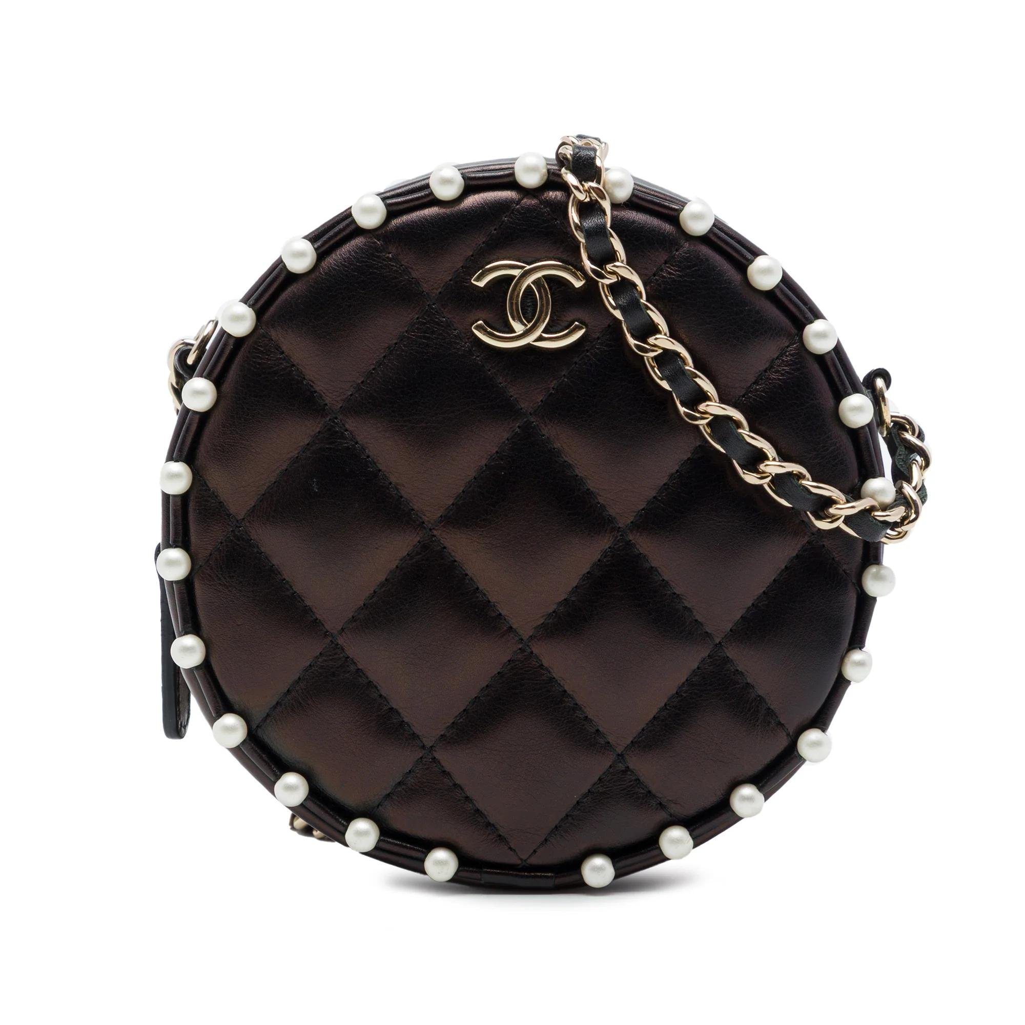 Pearl Bag pony-style calfskin handbag