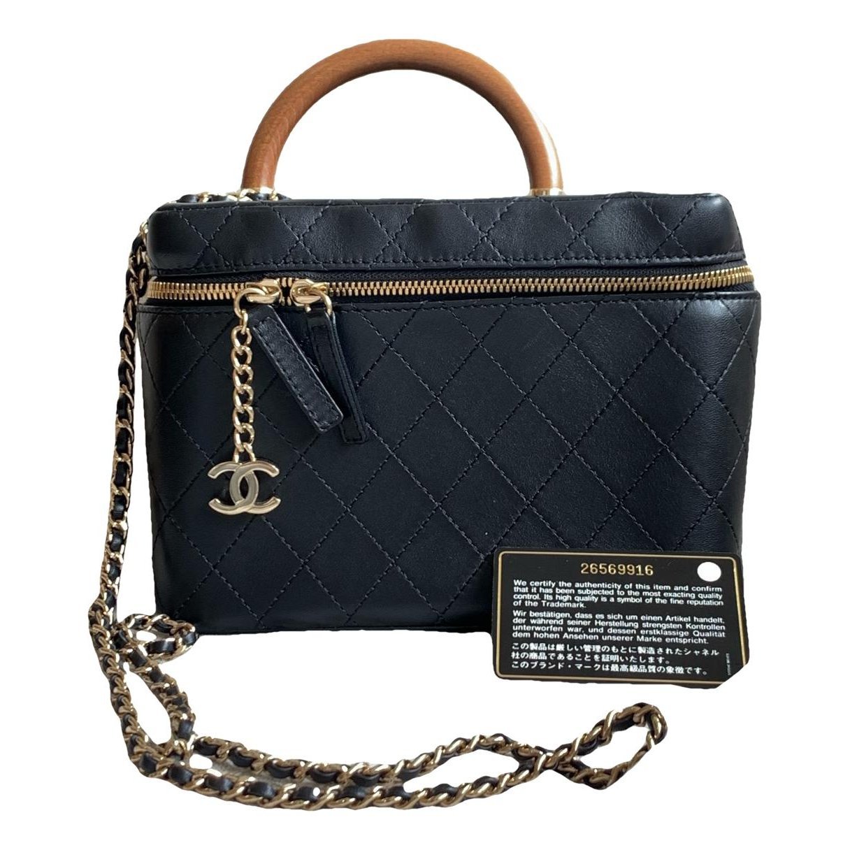 Leather handbag