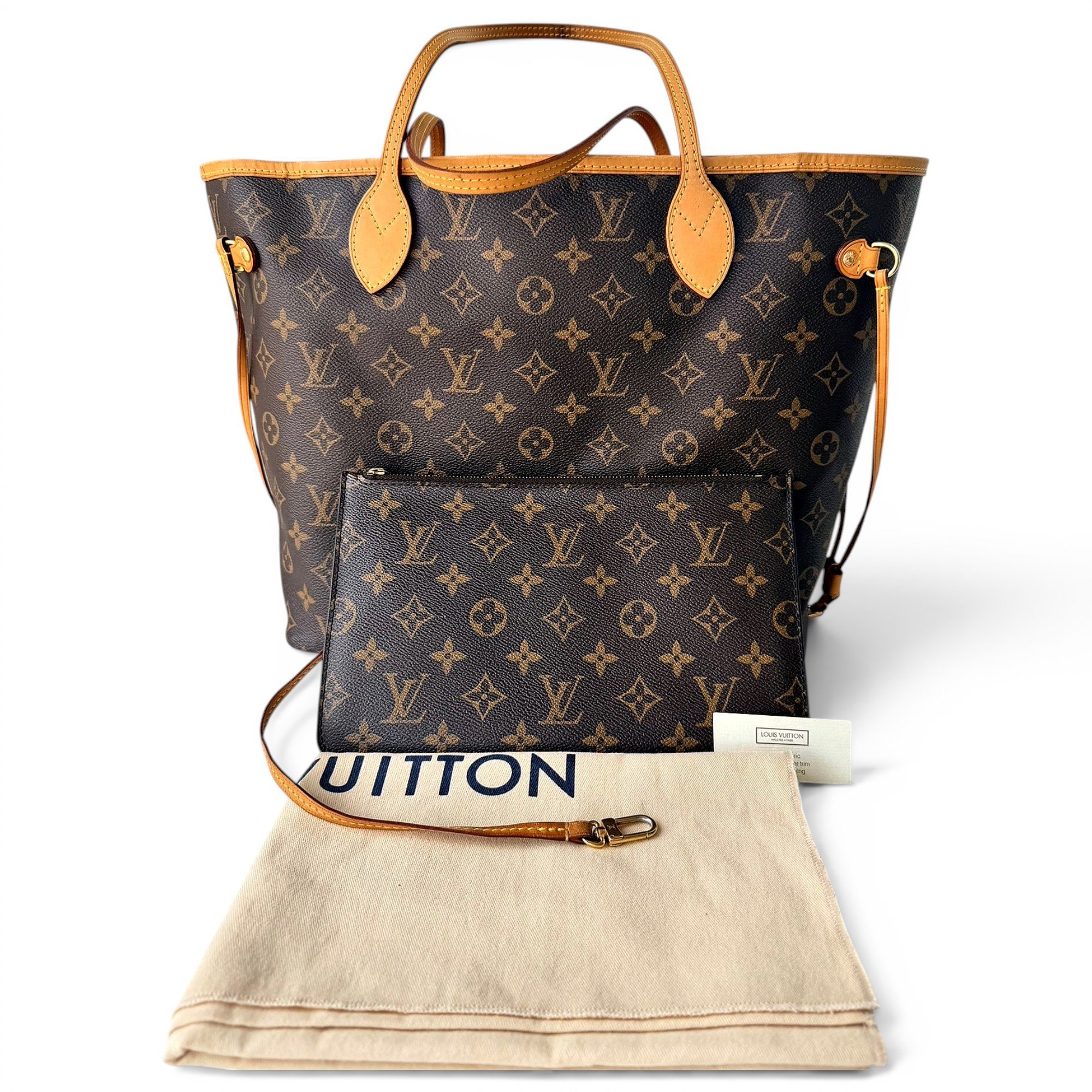 Neverfull leather crossbody bag