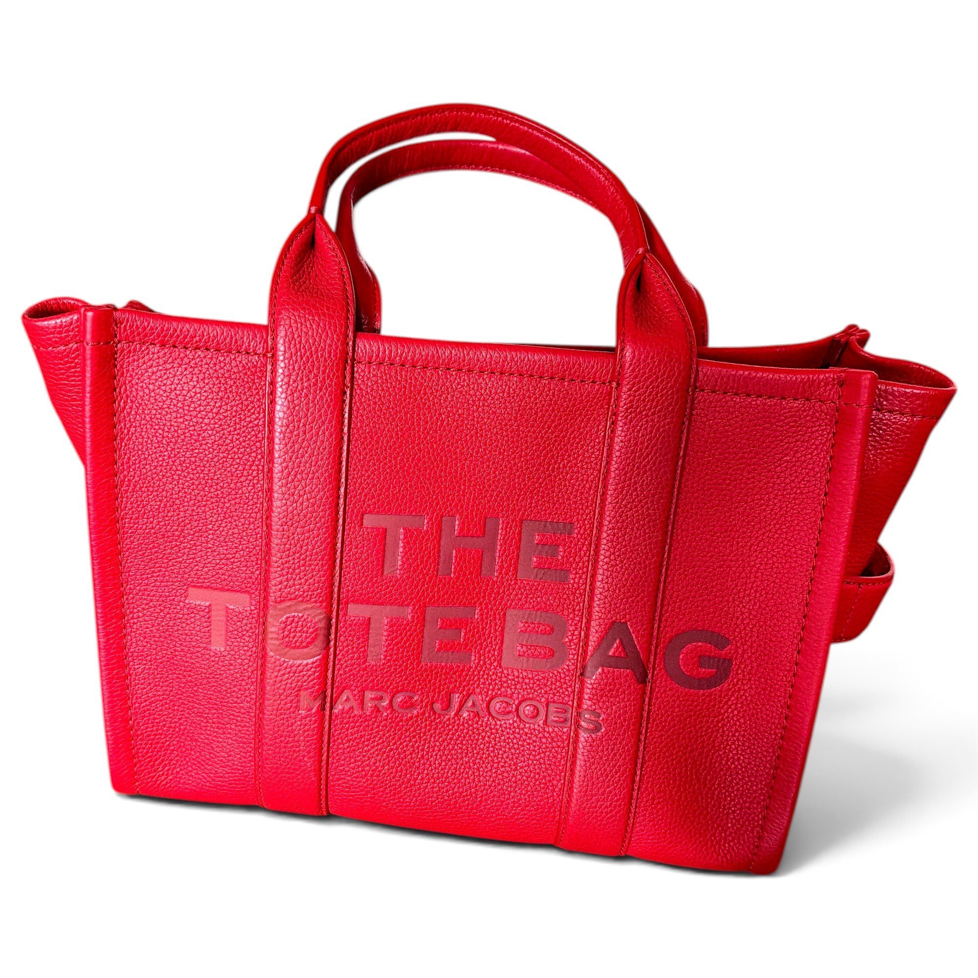The Tag Tote leather tote
