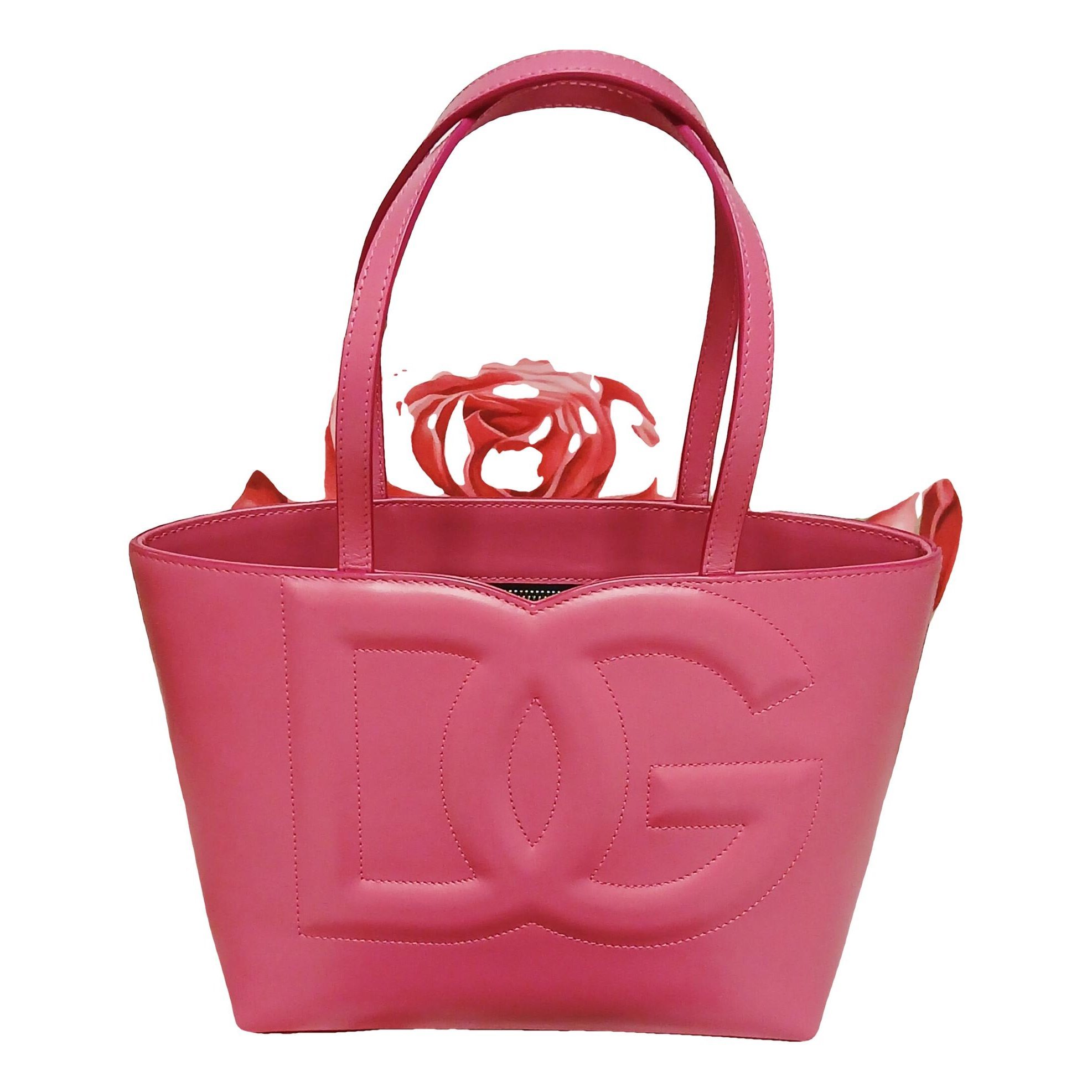 Leather tote