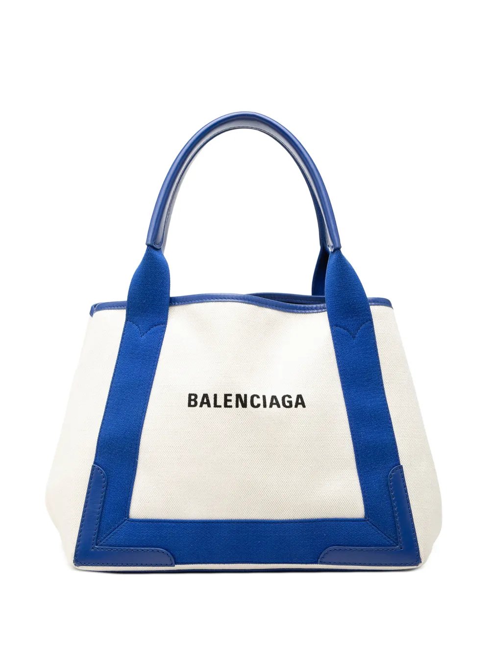 2006 Canvas Navy Cabas S Tote satchel