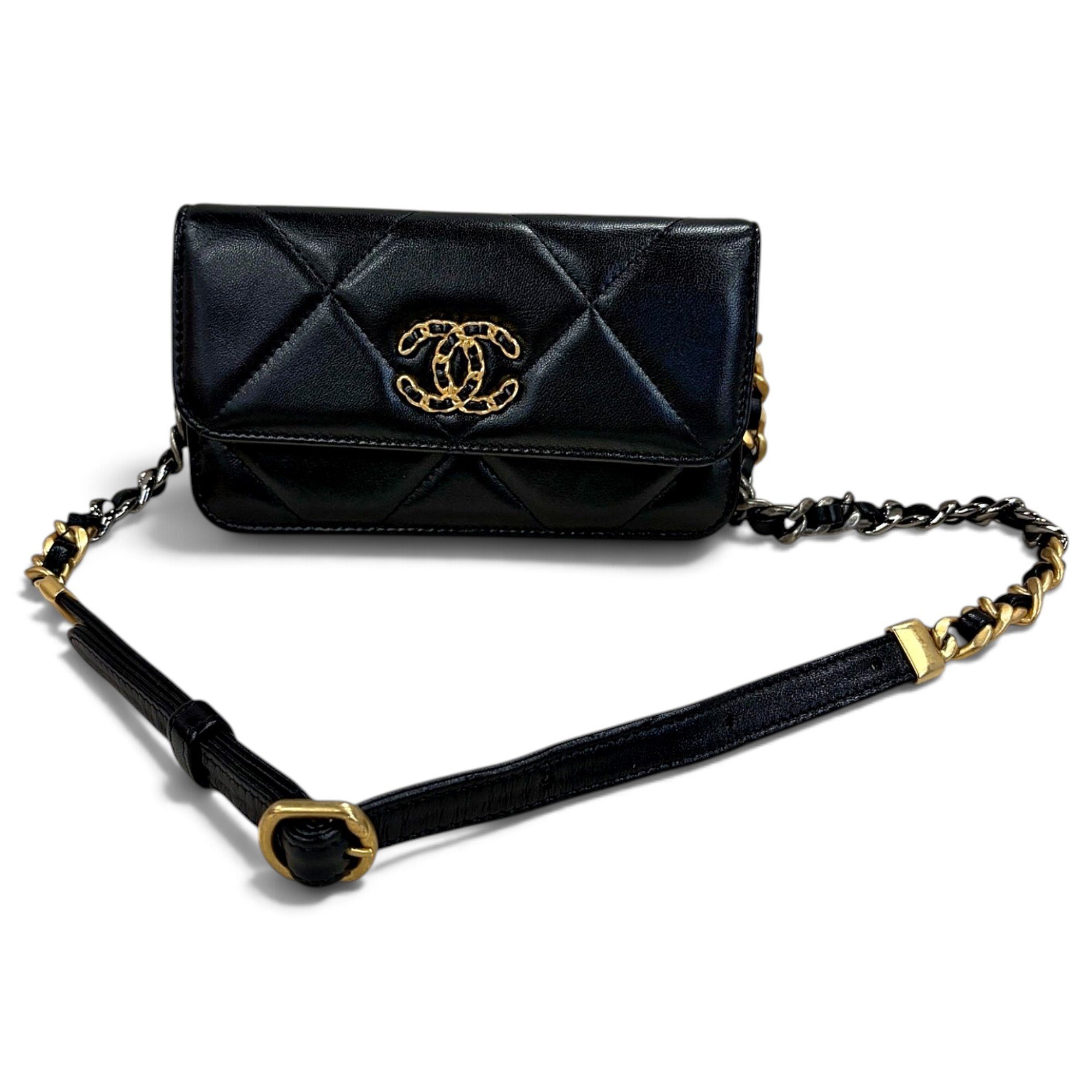 Wallet On Chain Timeless/Classique leather handbag