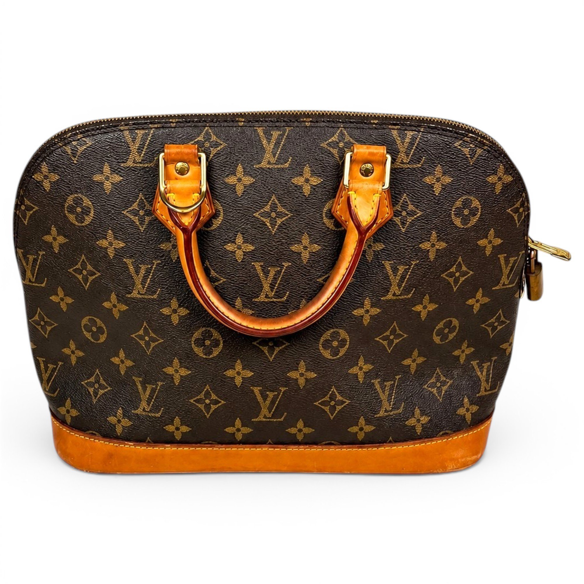 Alma leather handbag