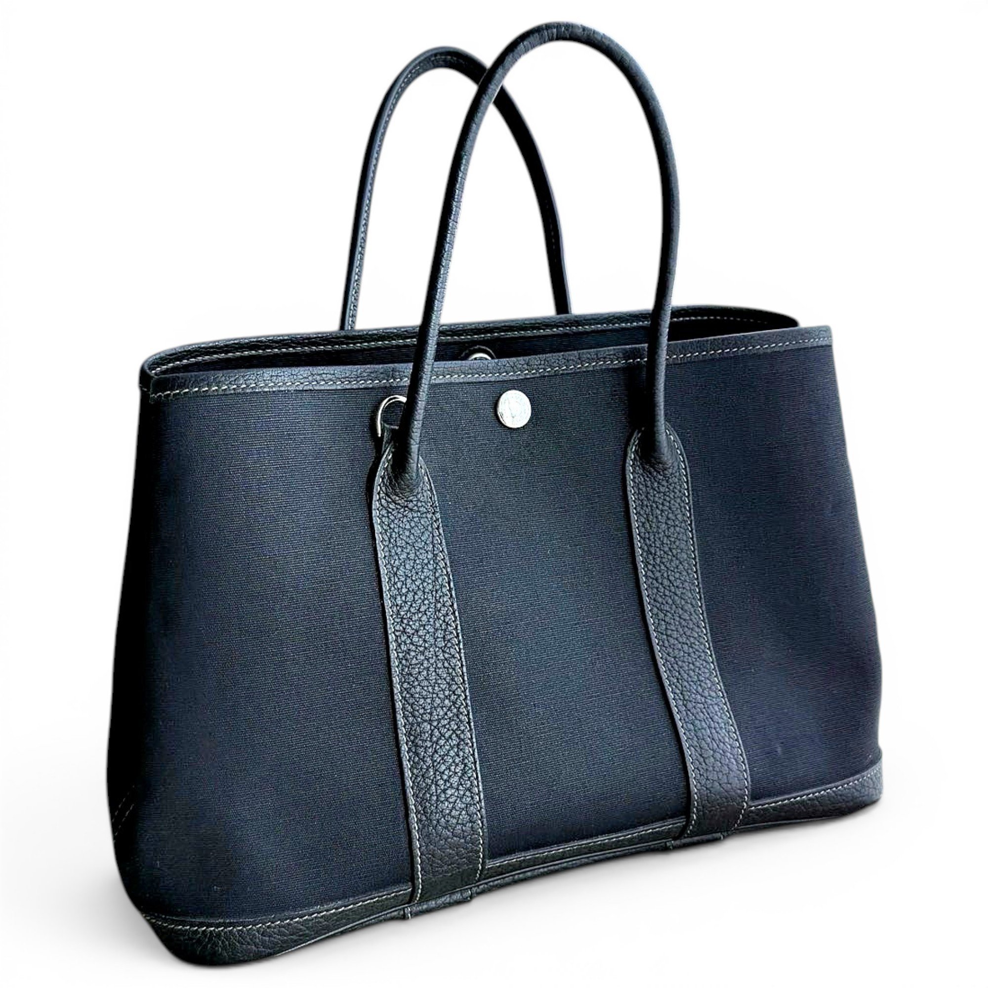 Garden Party leather handbag