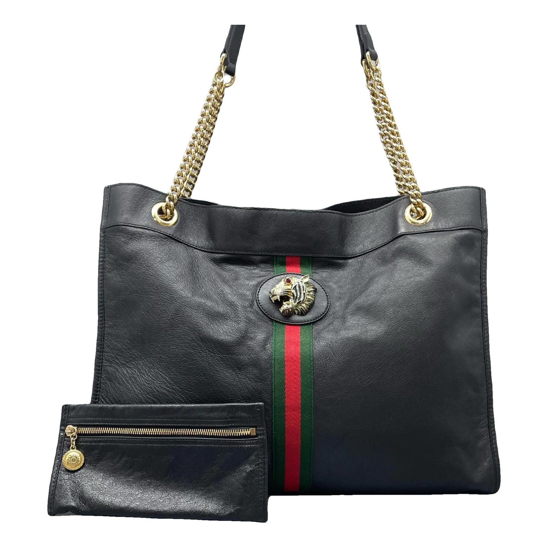 Rajah leather handbag