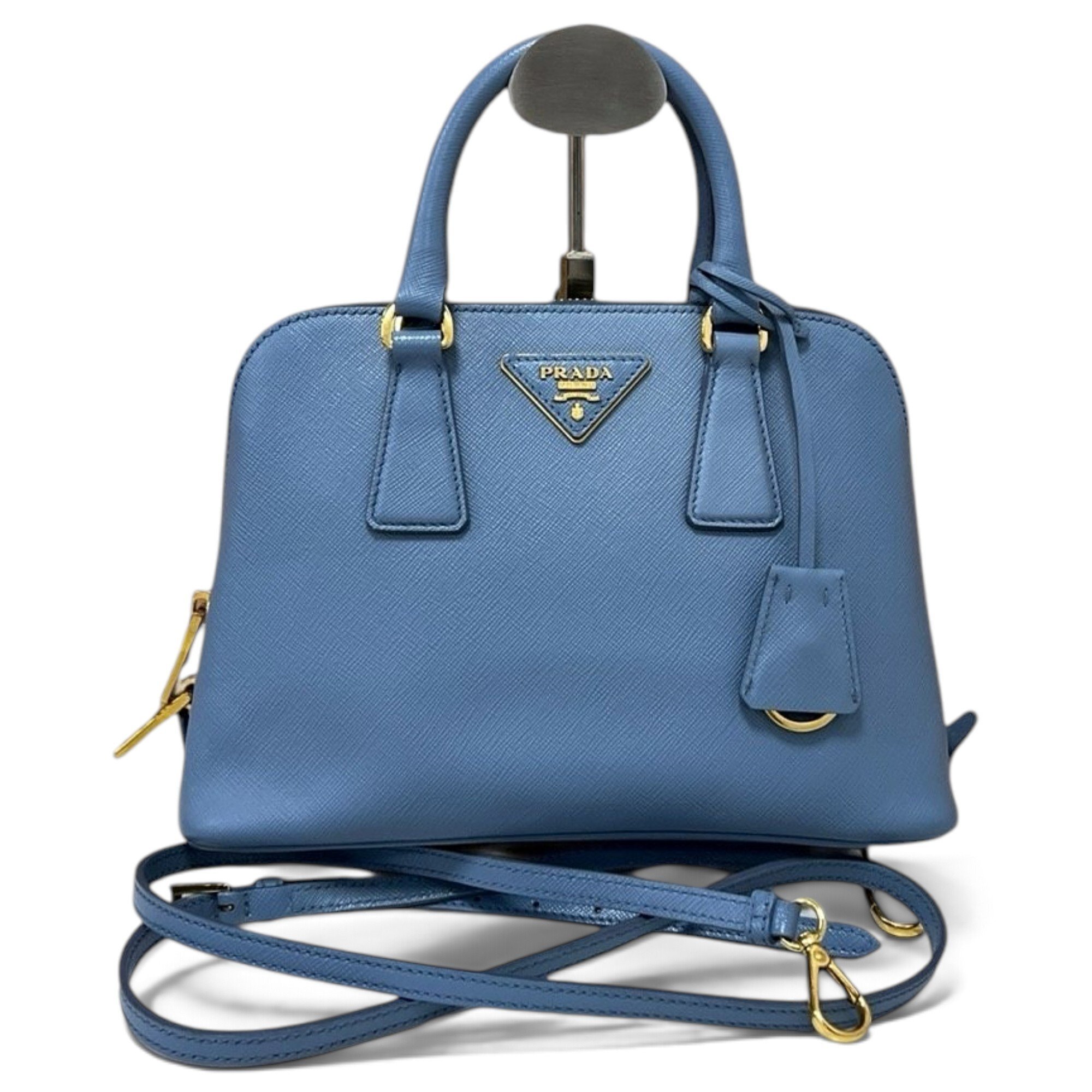 Promenade leather handbag
