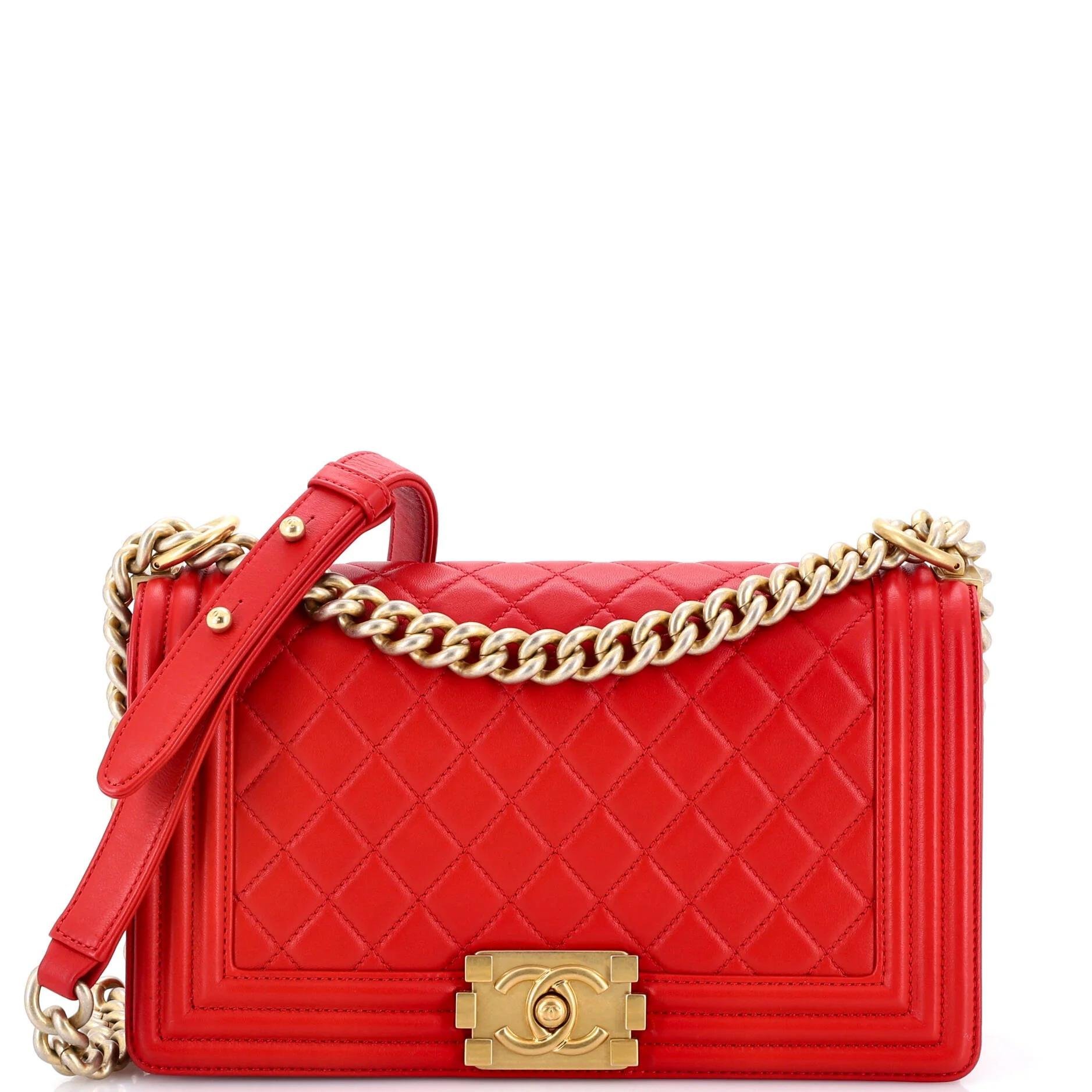 Boy leather handbag