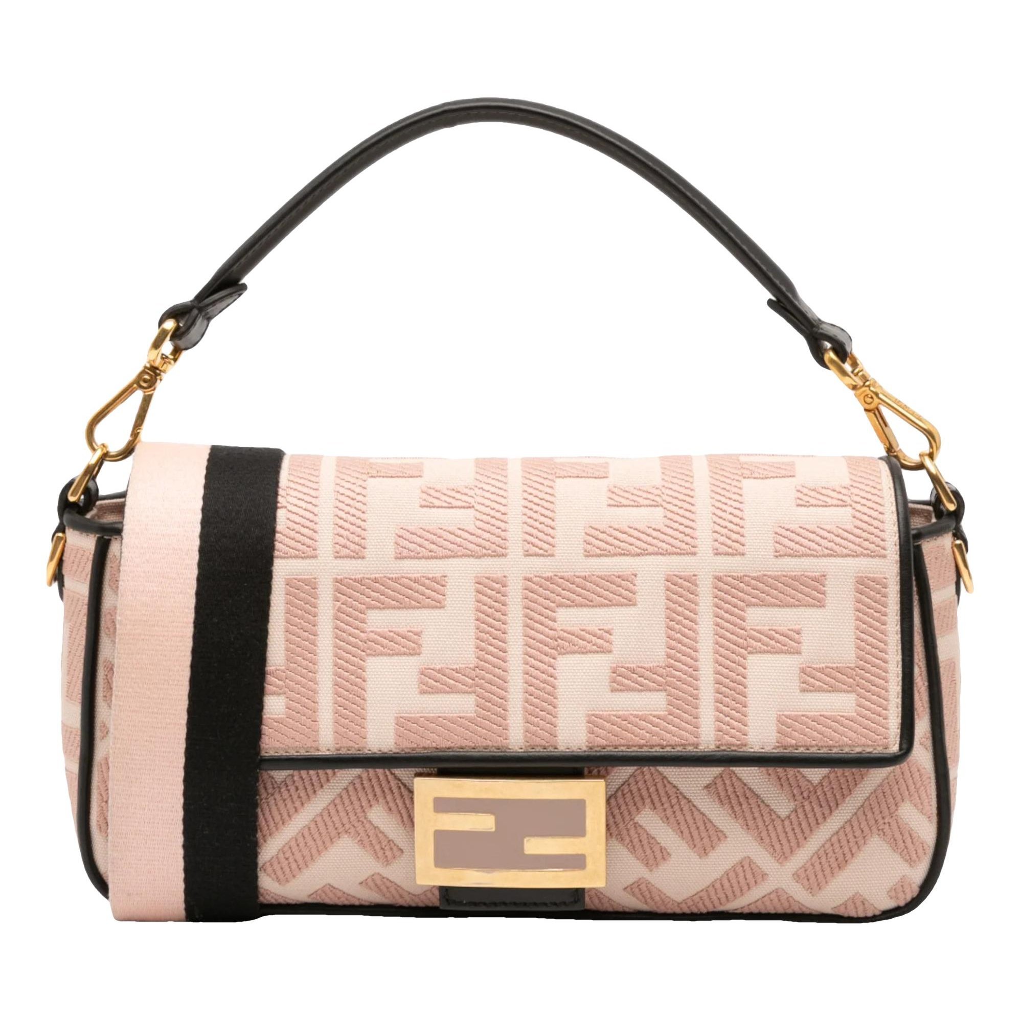 Fendi Baguette cloth satchel
