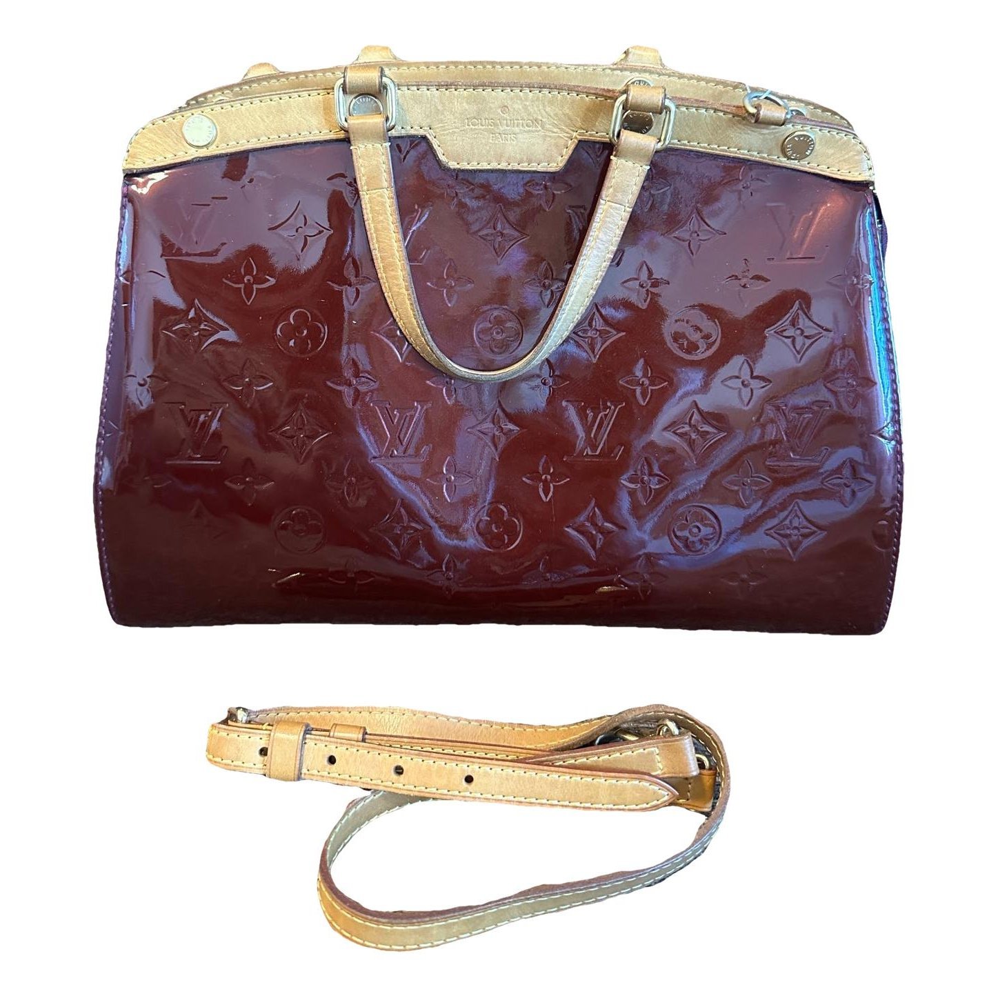 Bréa leather handbag
