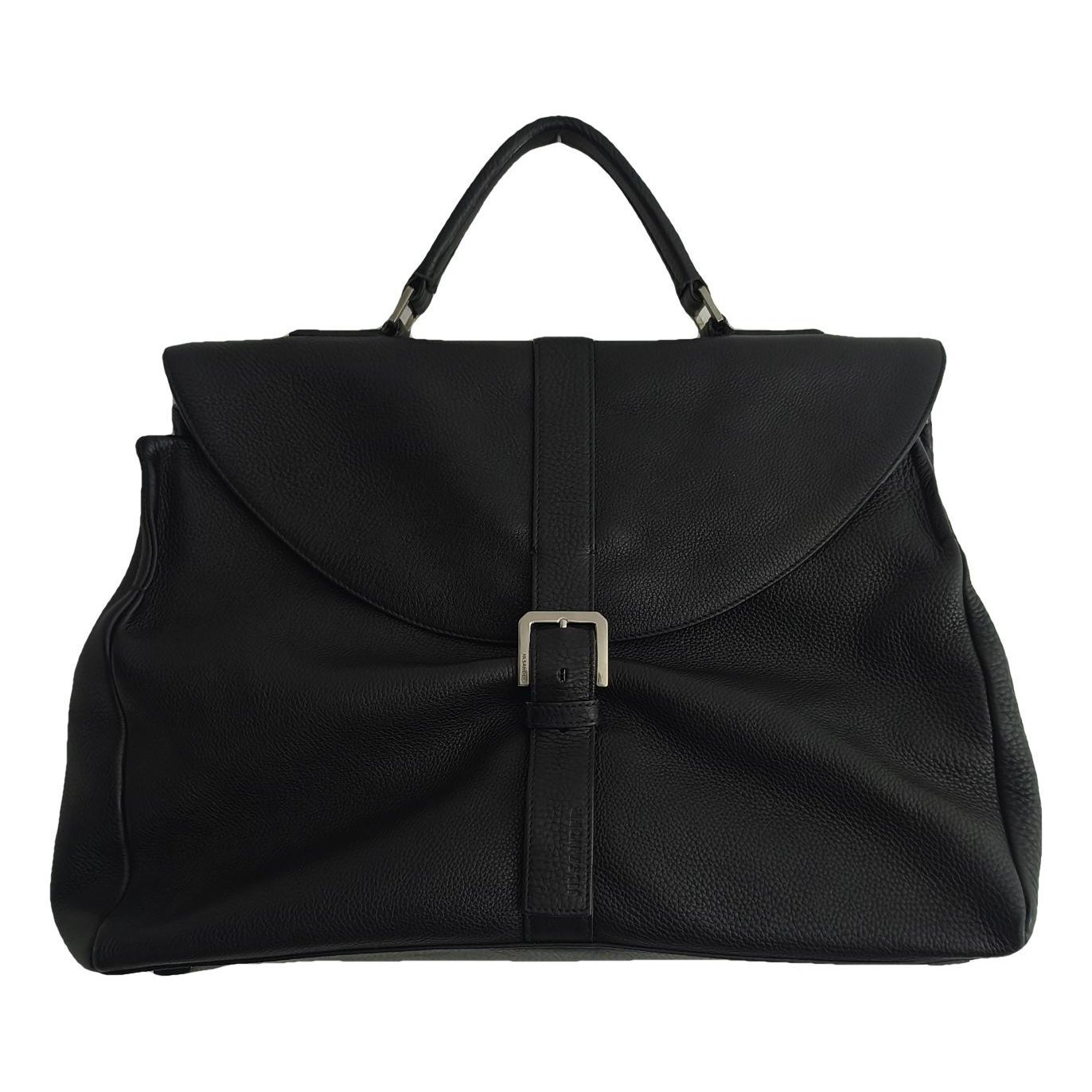 Leather tote