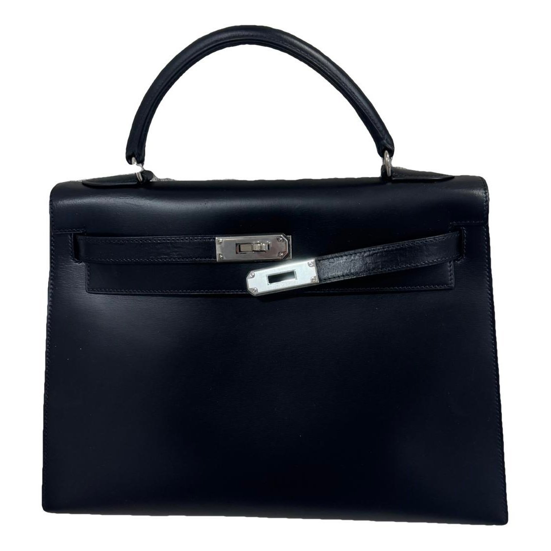Kelly 32 leather handbag