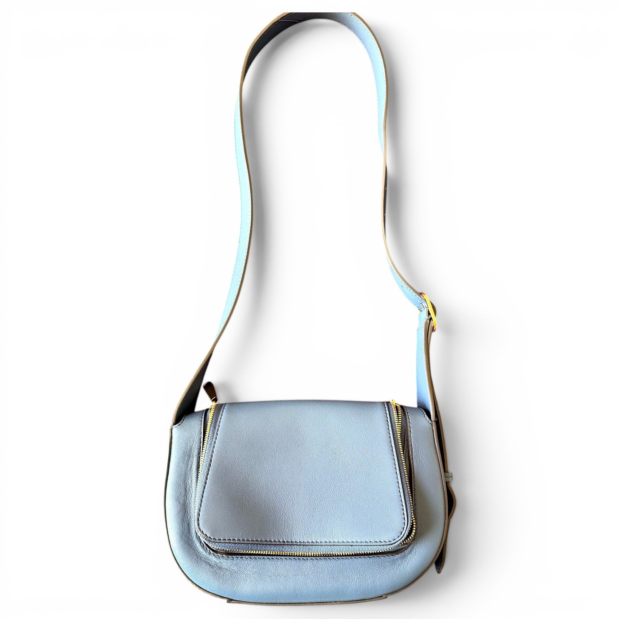 Leather crossbody bag