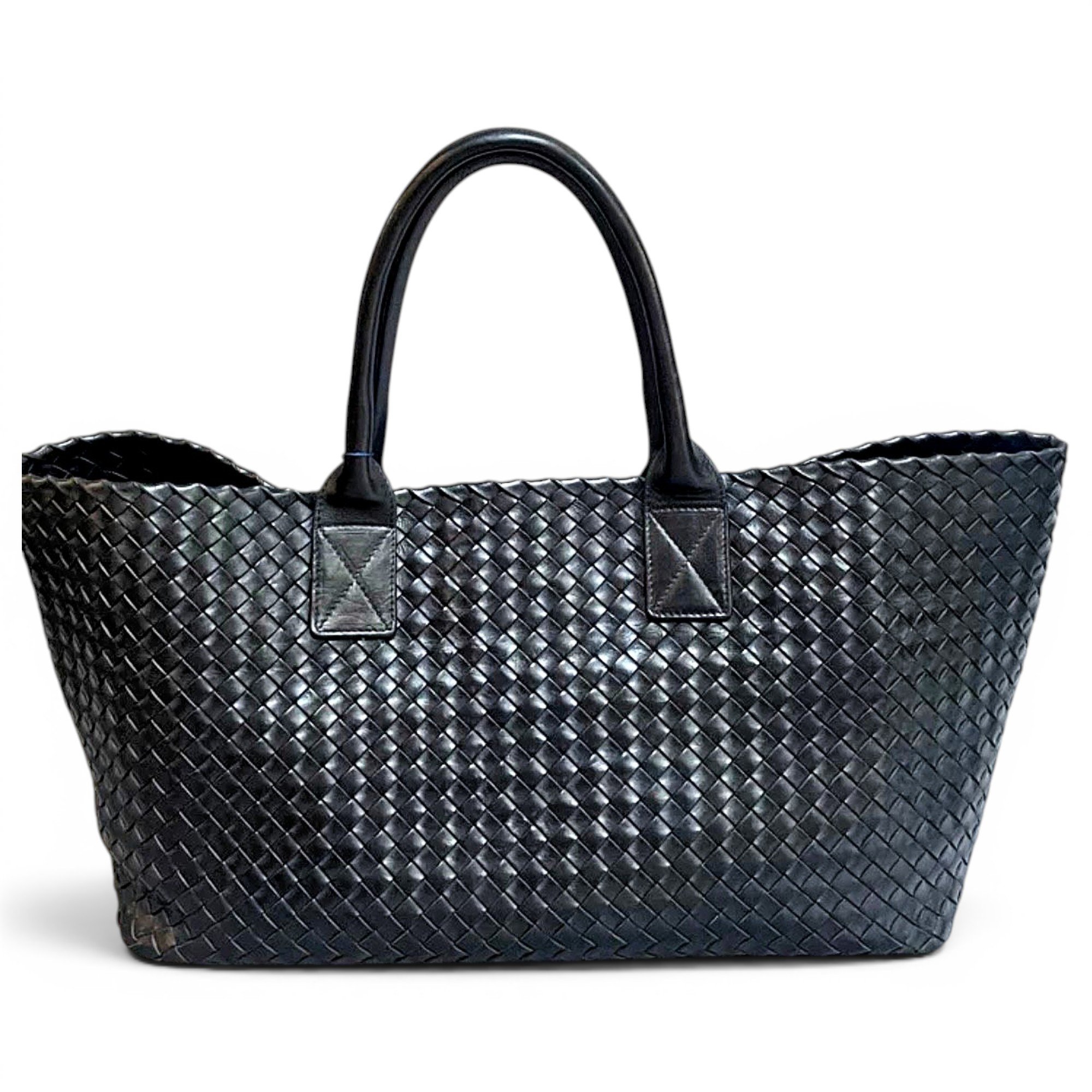 Cabat leather tote
