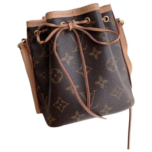 Nano Noé leather handbag