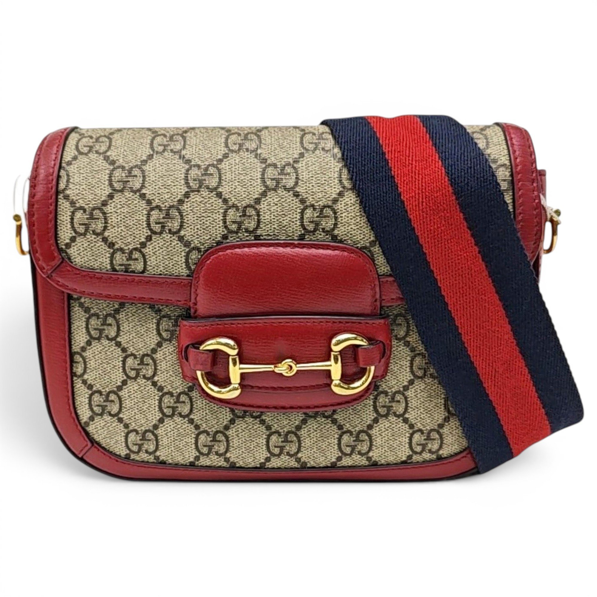 Handle Horsebit 1955 cloth handbag