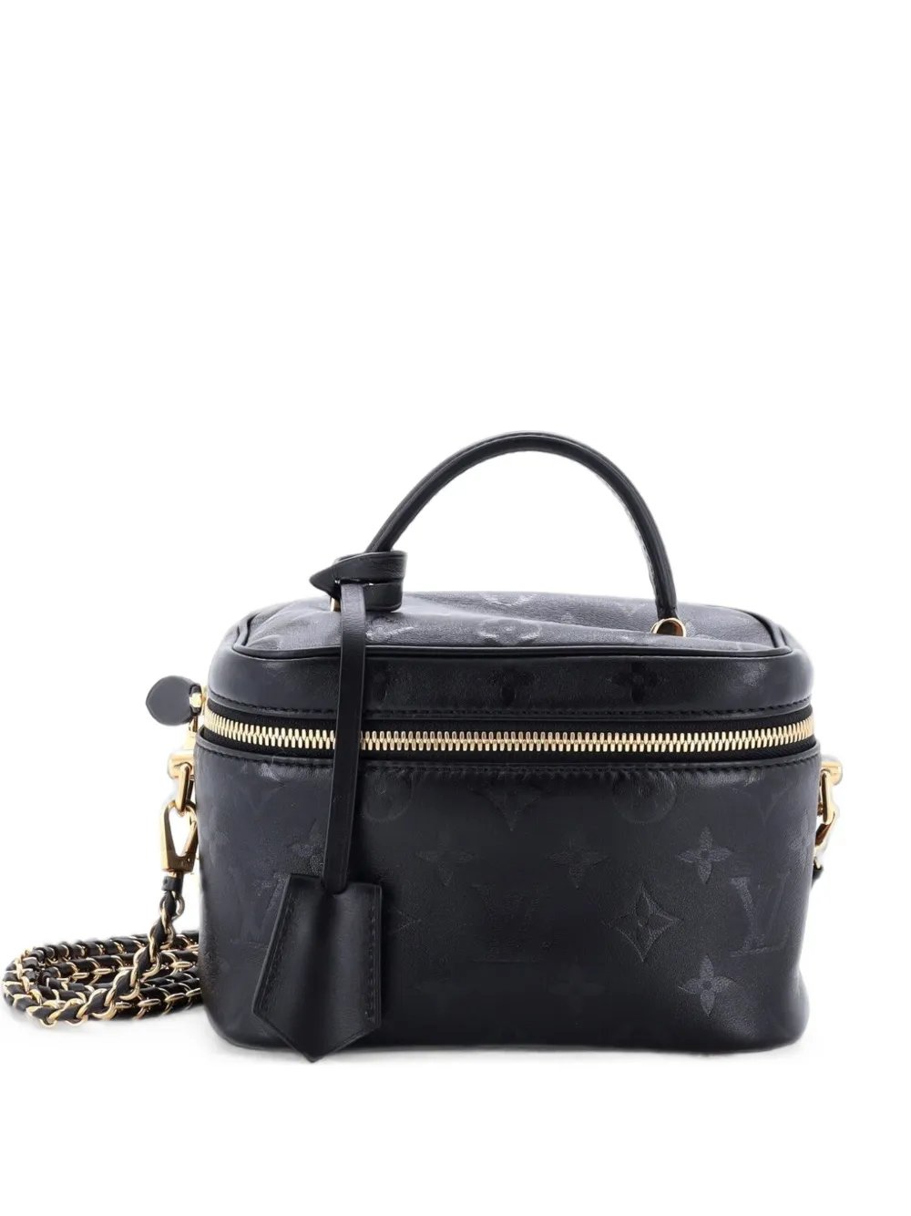 Vanity Handbag Monogram Ink Embossed Lambskin PM crossbody bag