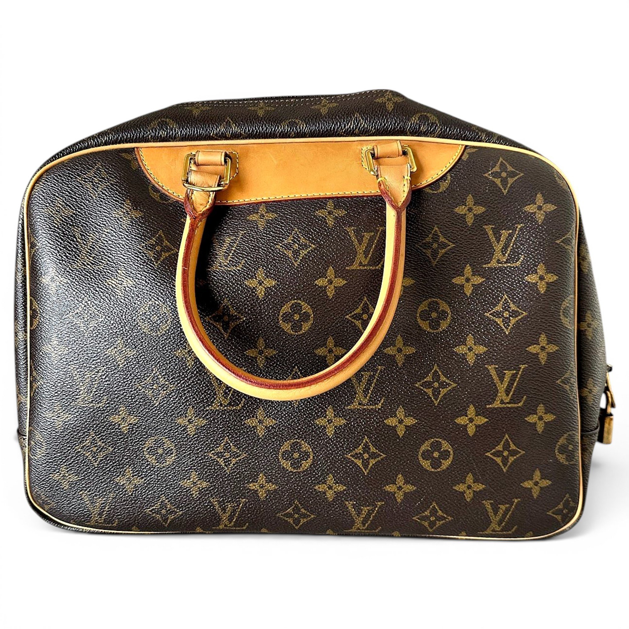 Deauville leather handbag