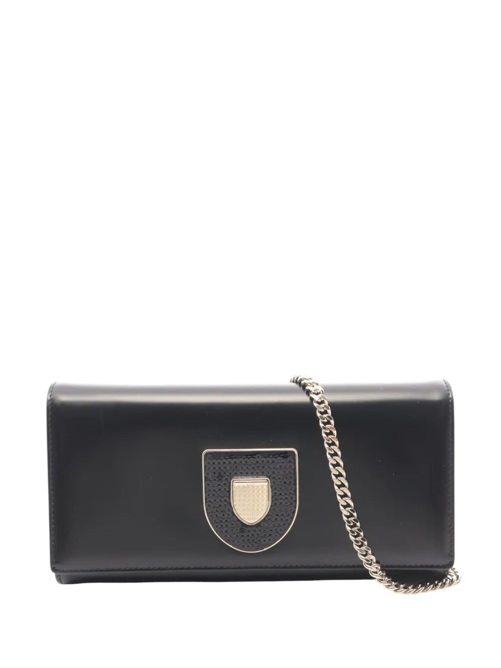 2015-2026 Leather Diorama Wallet on Chain crossbody bag