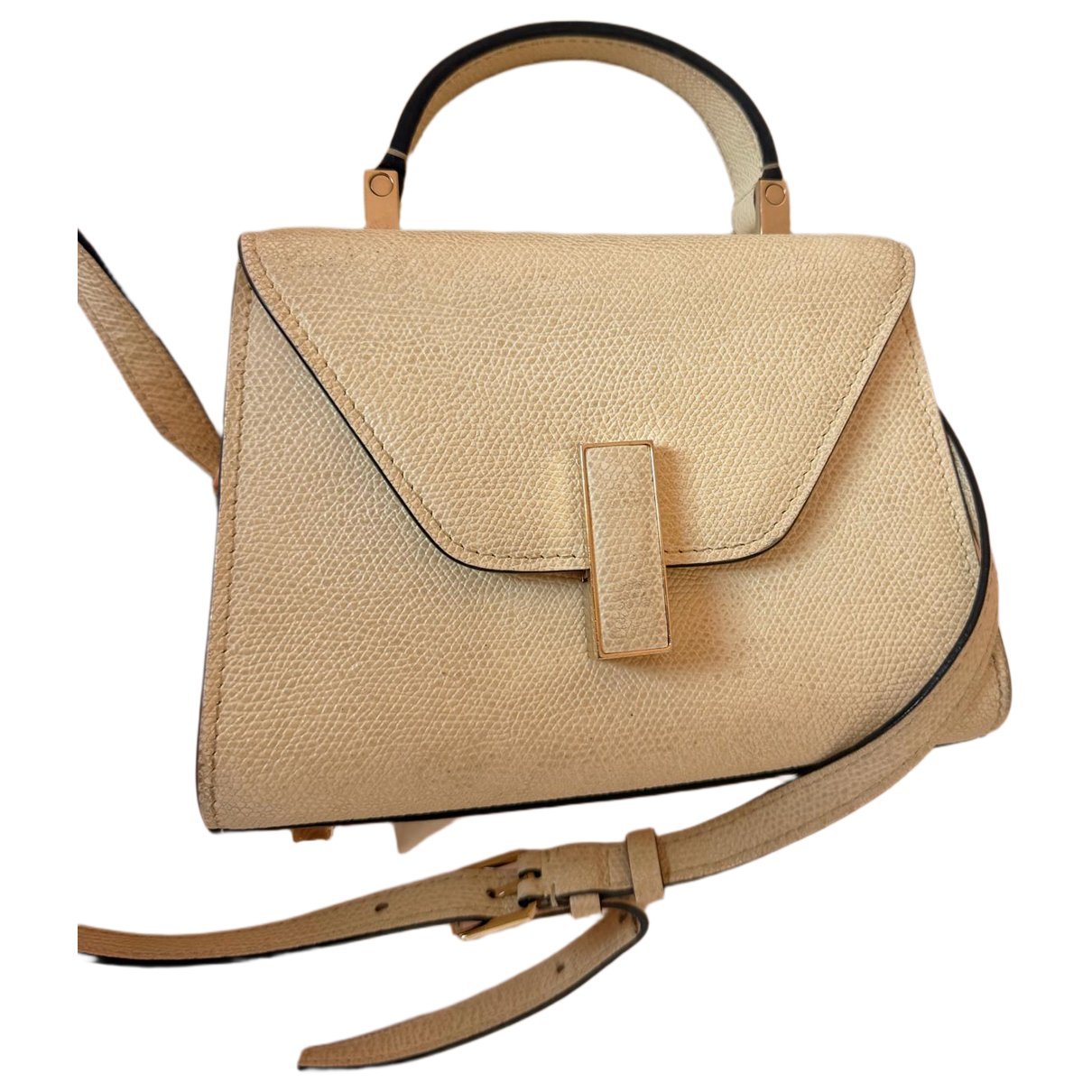 Iside leather crossbody bag